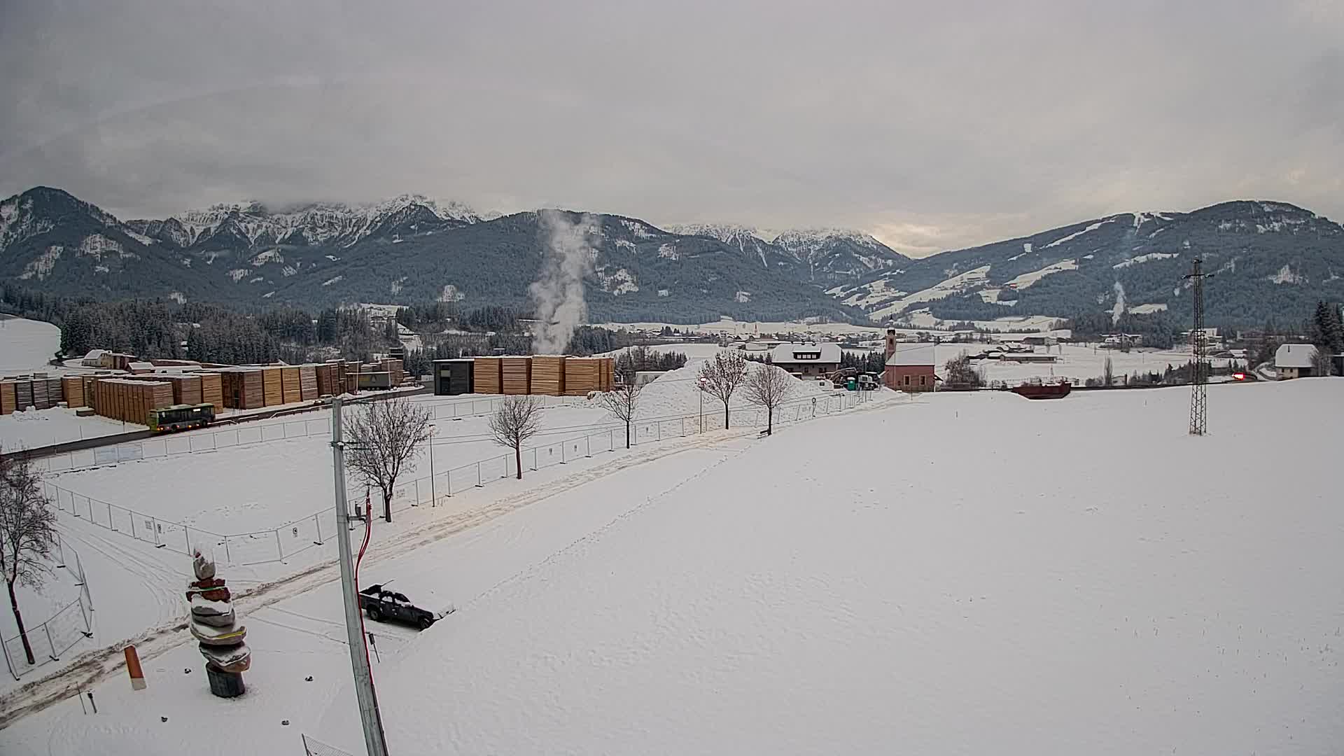 Webcam Rasun / Plan de Corones – Vista live dalla Valle di Anterselva