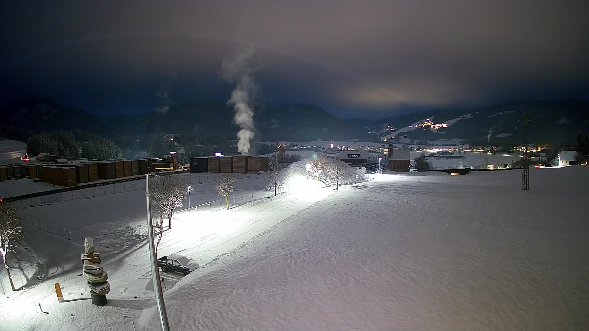 Webcam Rasun / Plan de Corones – Vista live dalla Valle di Anterselva