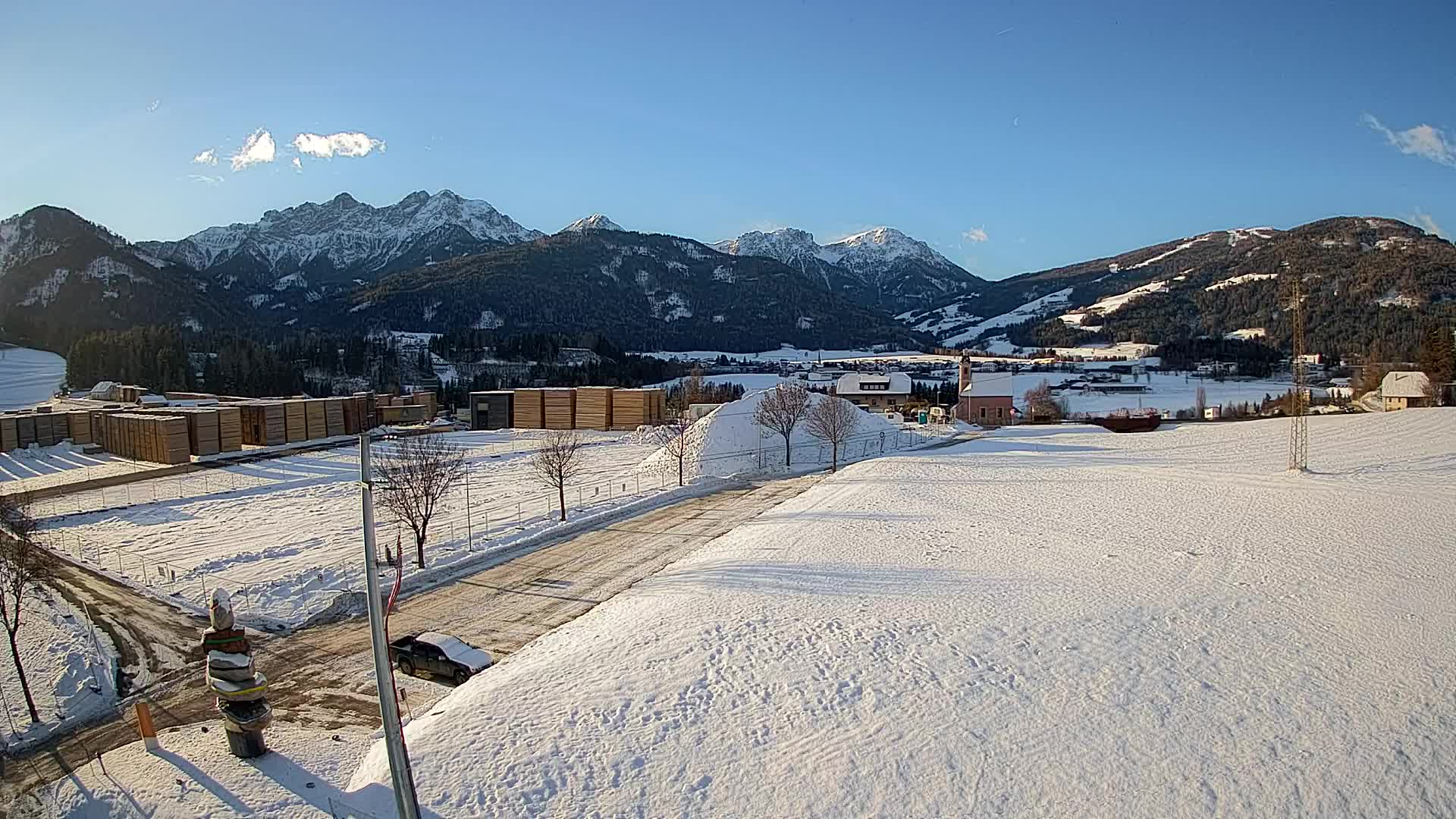 Web kamera Rasun / Kronplatz – Pogled v živo iz doline Anterselva