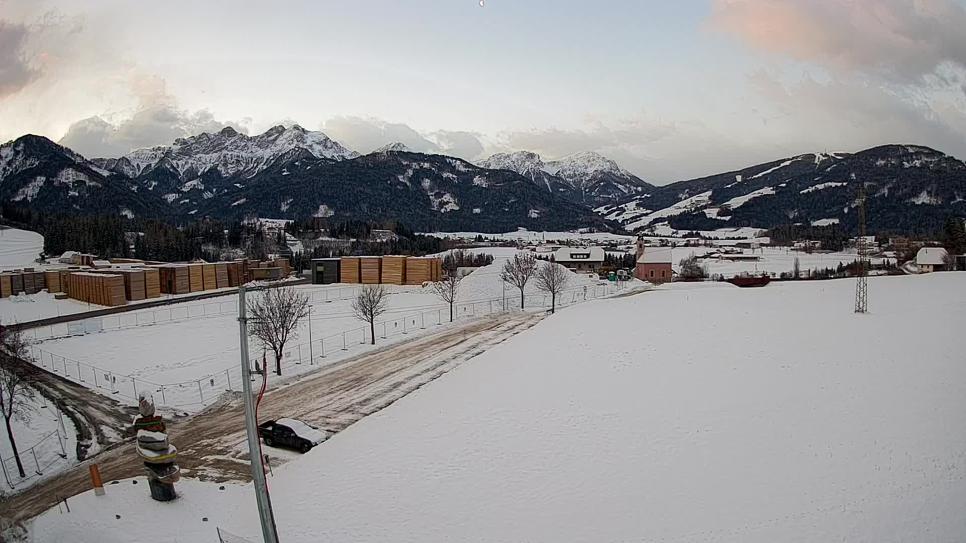 Webcam Rasun / Plan de Corones – Vista live dalla Valle di Anterselva