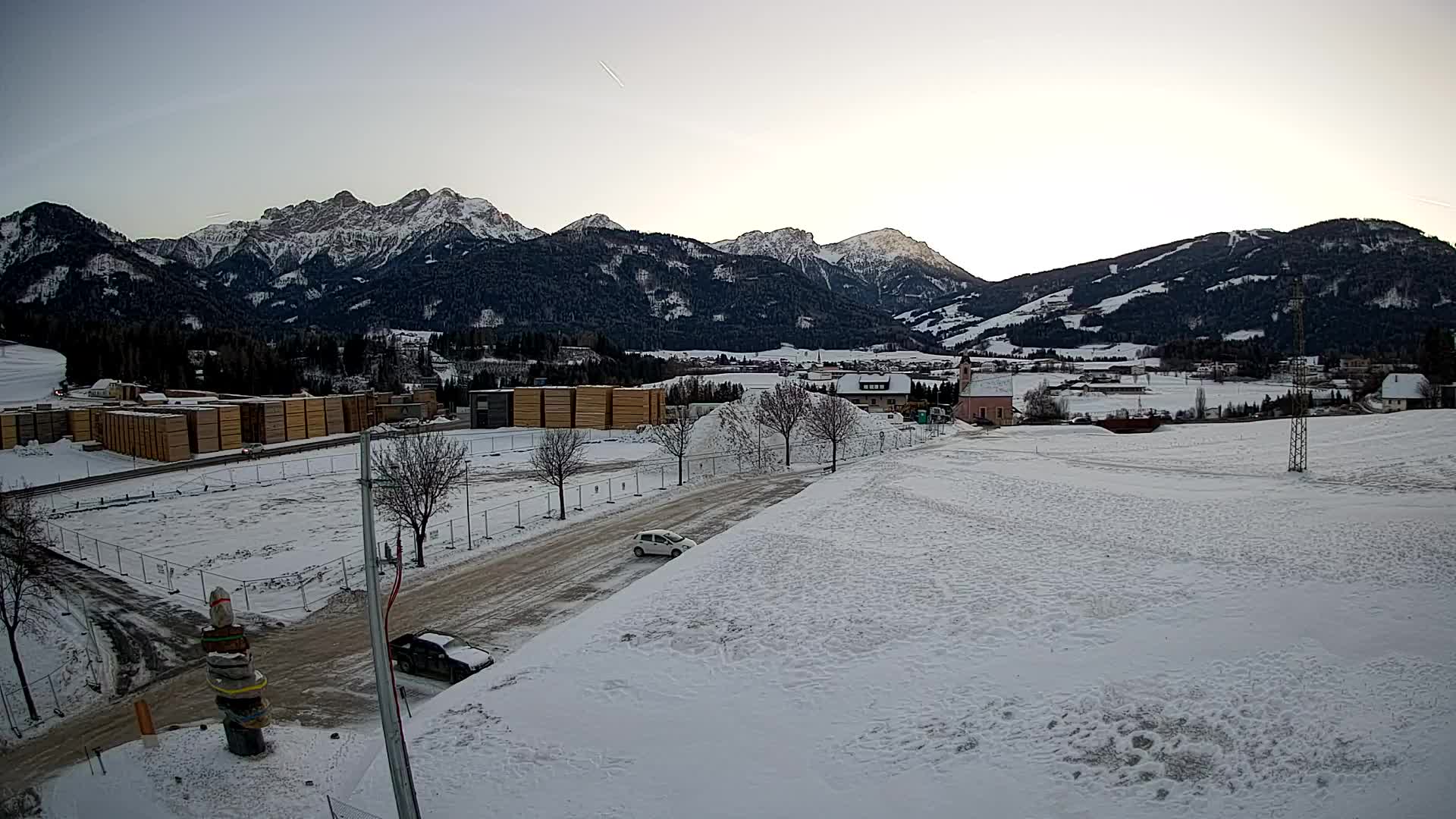 Webcam Rasun / Plan de Corones – Vista live dalla Valle di Anterselva