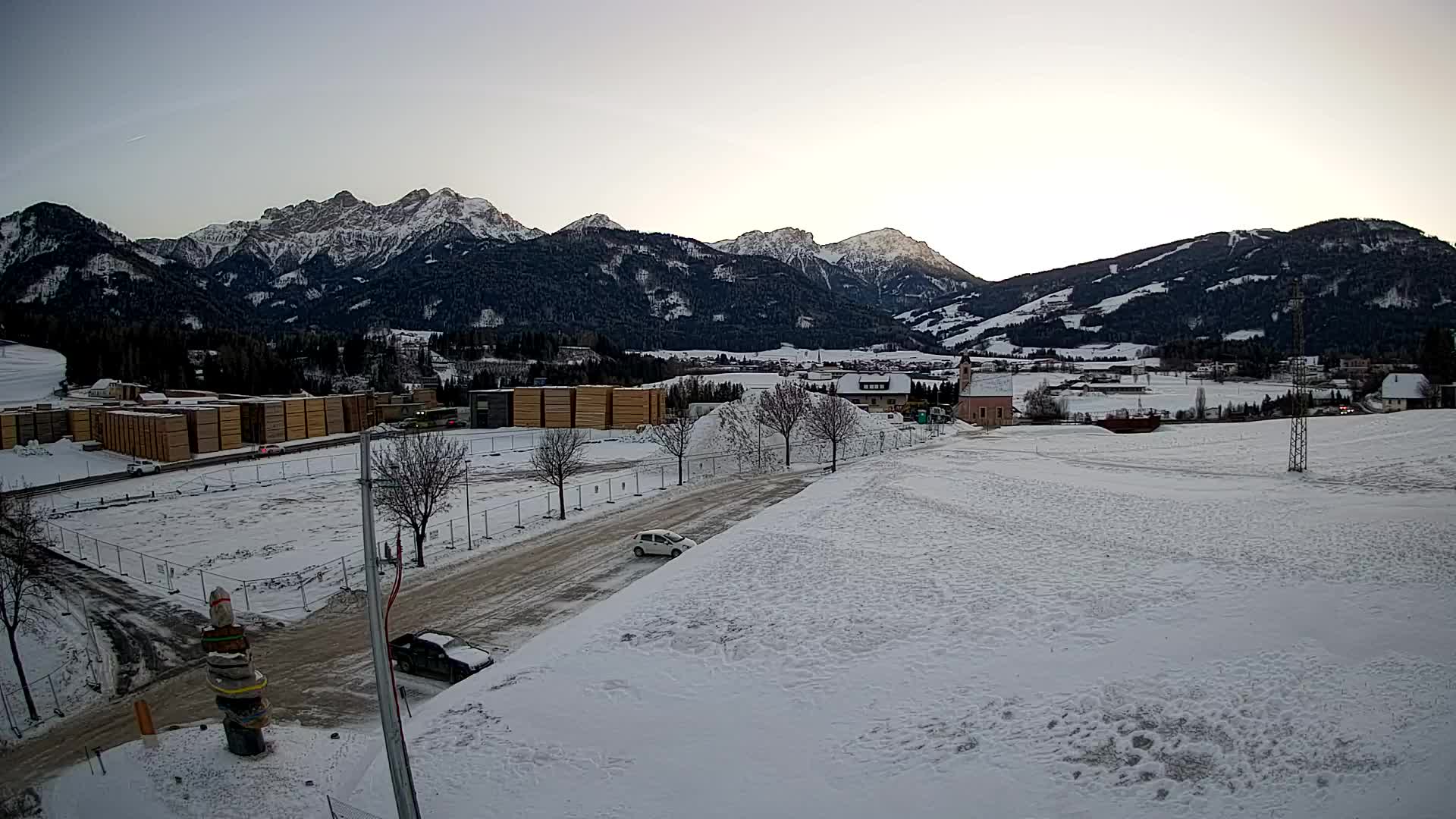 Webcam Rasun / Plan de Corones – Vista live dalla Valle di Anterselva