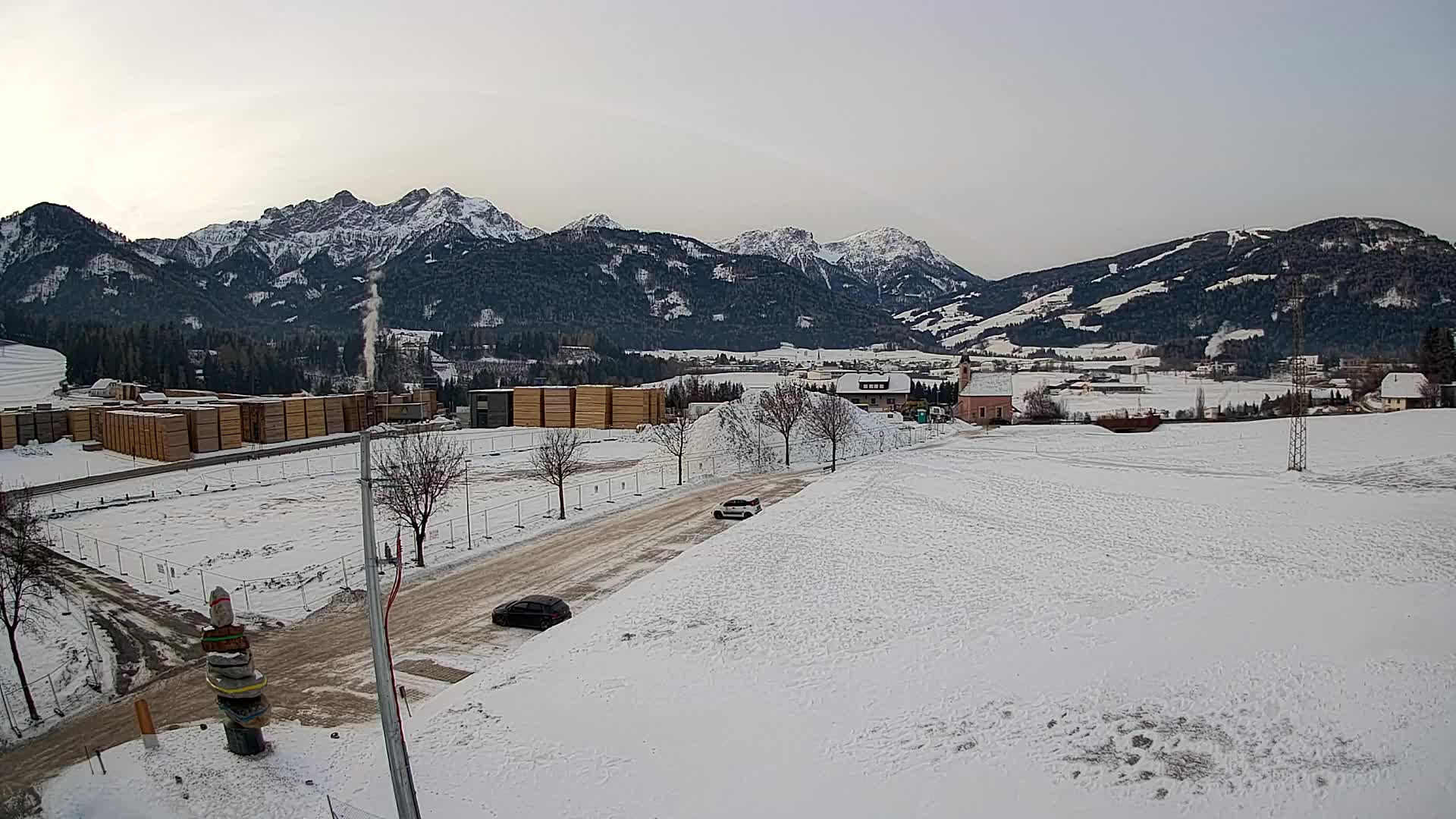 Webcam Rasun / Plan de Corones – Vista live dalla Valle di Anterselva