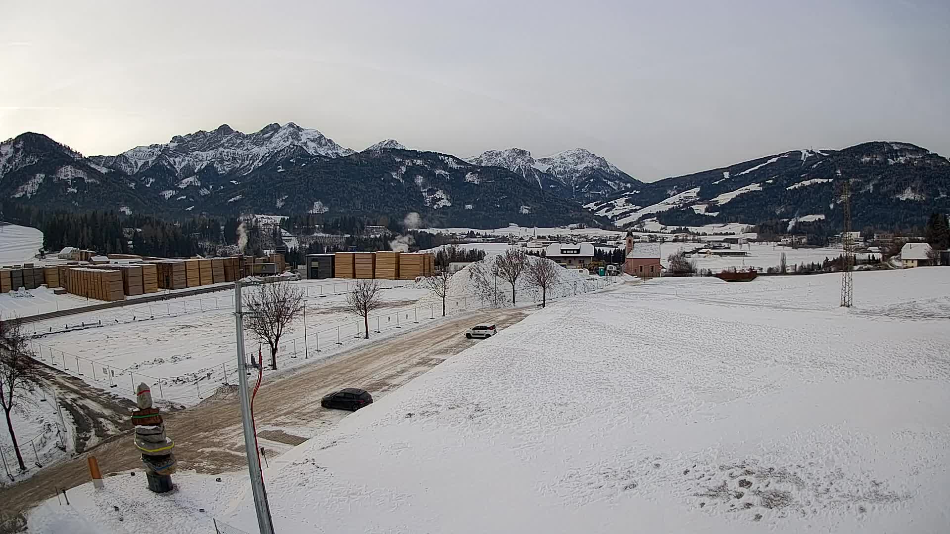 Webcam Rasun / Plan de Corones – Vista live dalla Valle di Anterselva