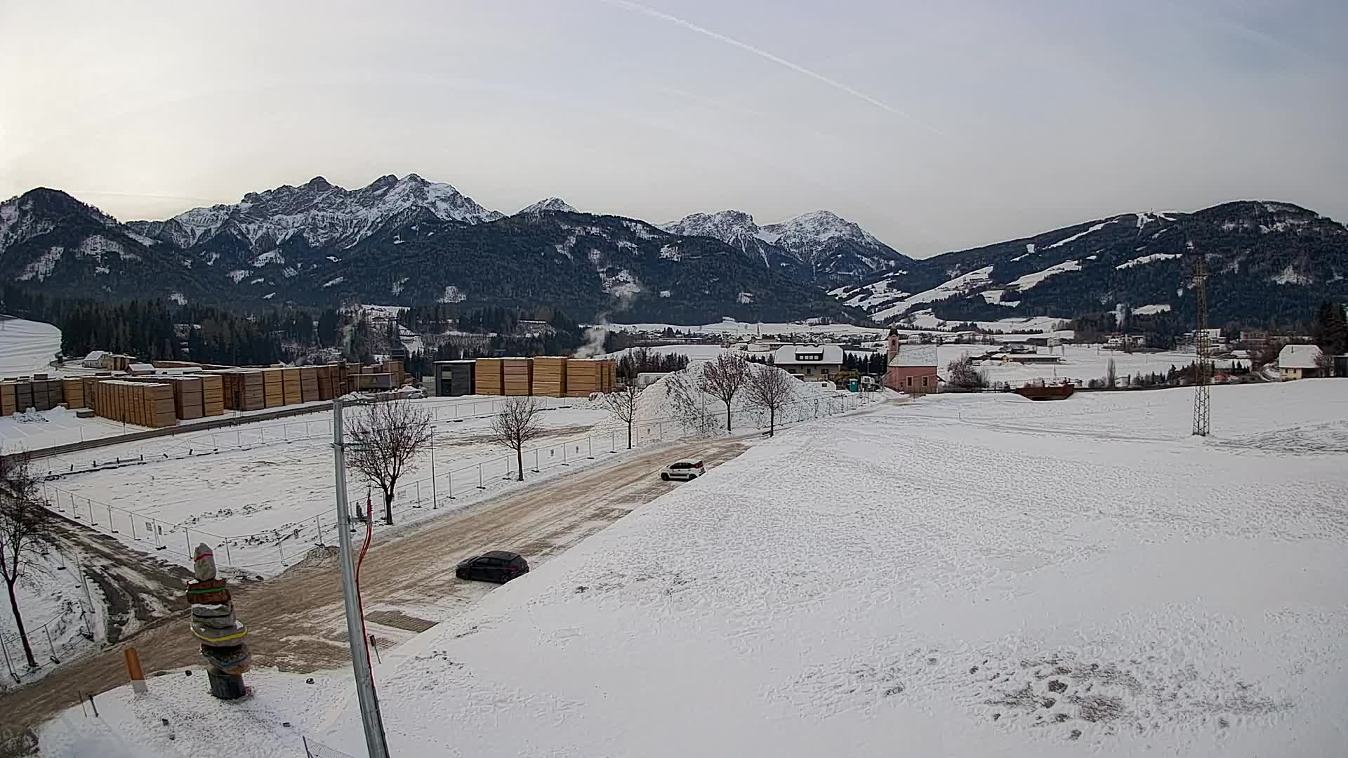 Webcam Rasun / Plan de Corones – Vista live dalla Valle di Anterselva