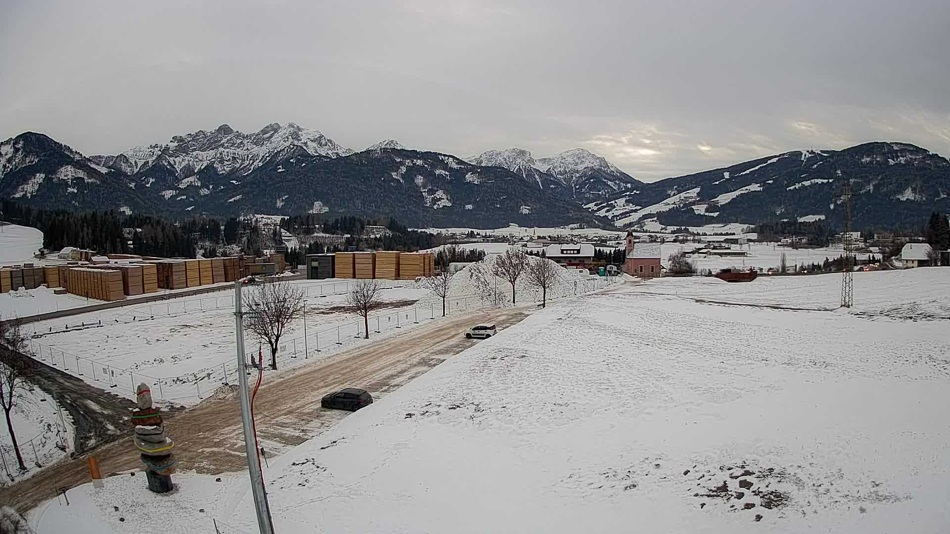 Webcam Rasun / Plan de Corones – Vista live dalla Valle di Anterselva