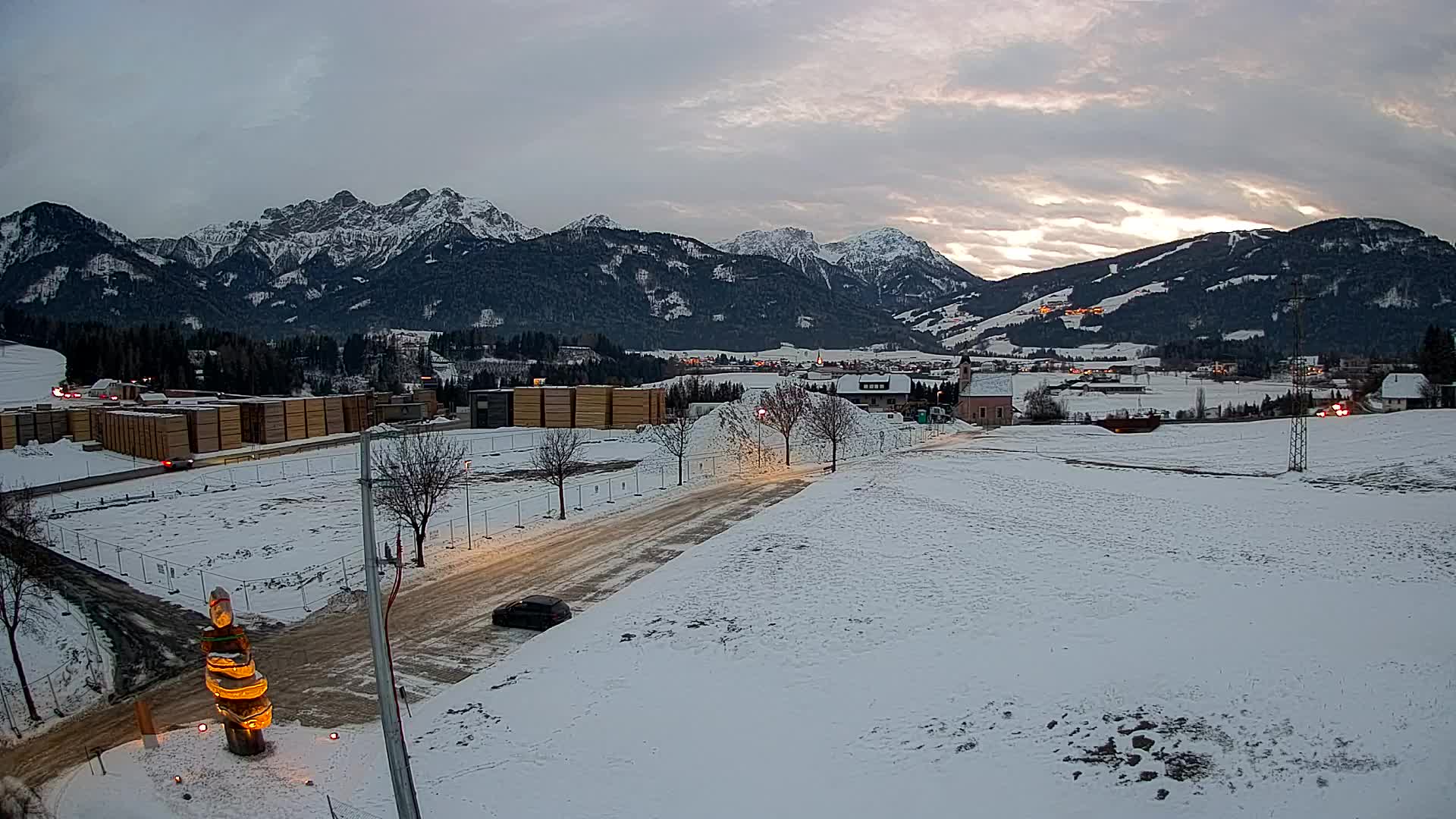 Webcam Rasun / Plan de Corones – Vista live dalla Valle di Anterselva