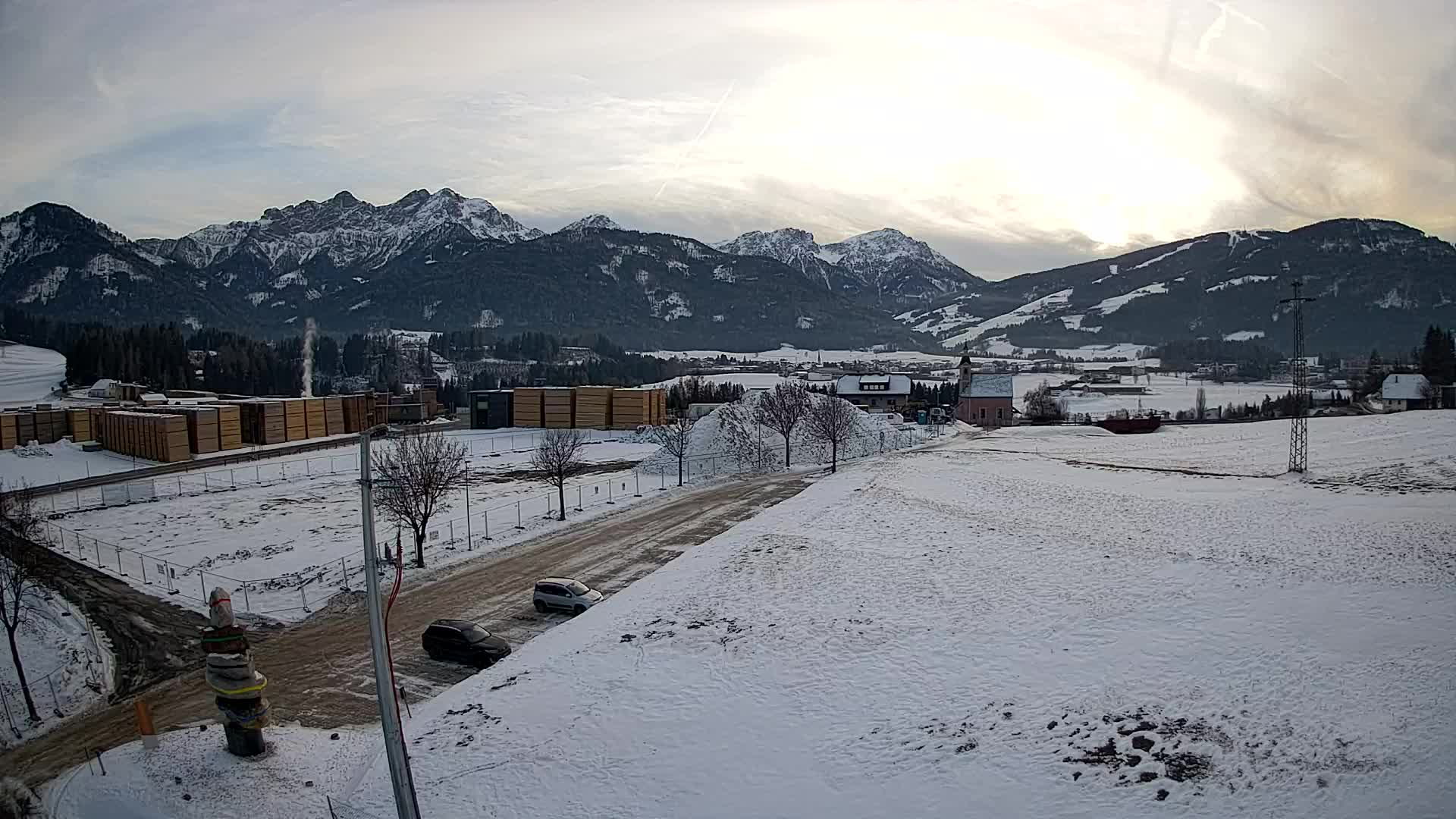 Webcam Rasun / Plan de Corones – Vista live dalla Valle di Anterselva