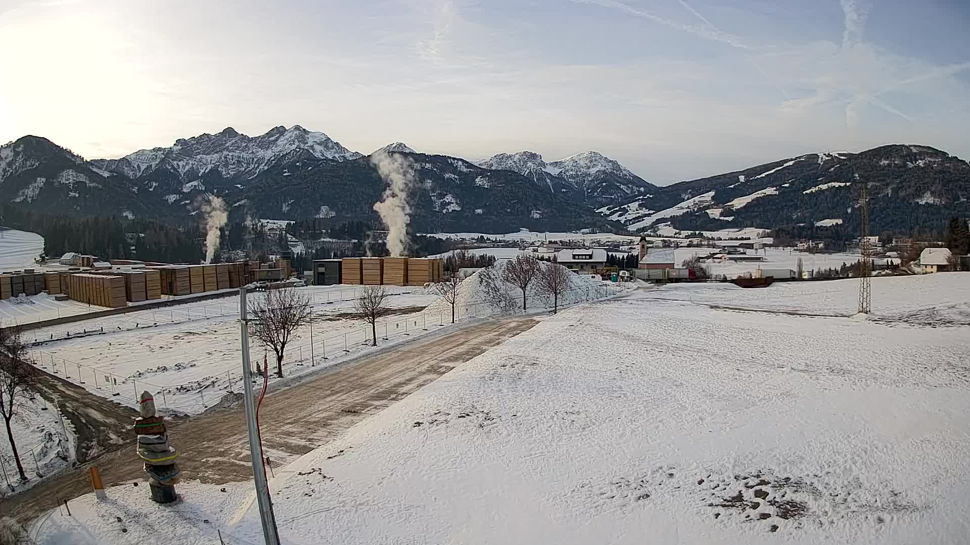 Webcam Rasun / Plan de Corones – Vista live dalla Valle di Anterselva