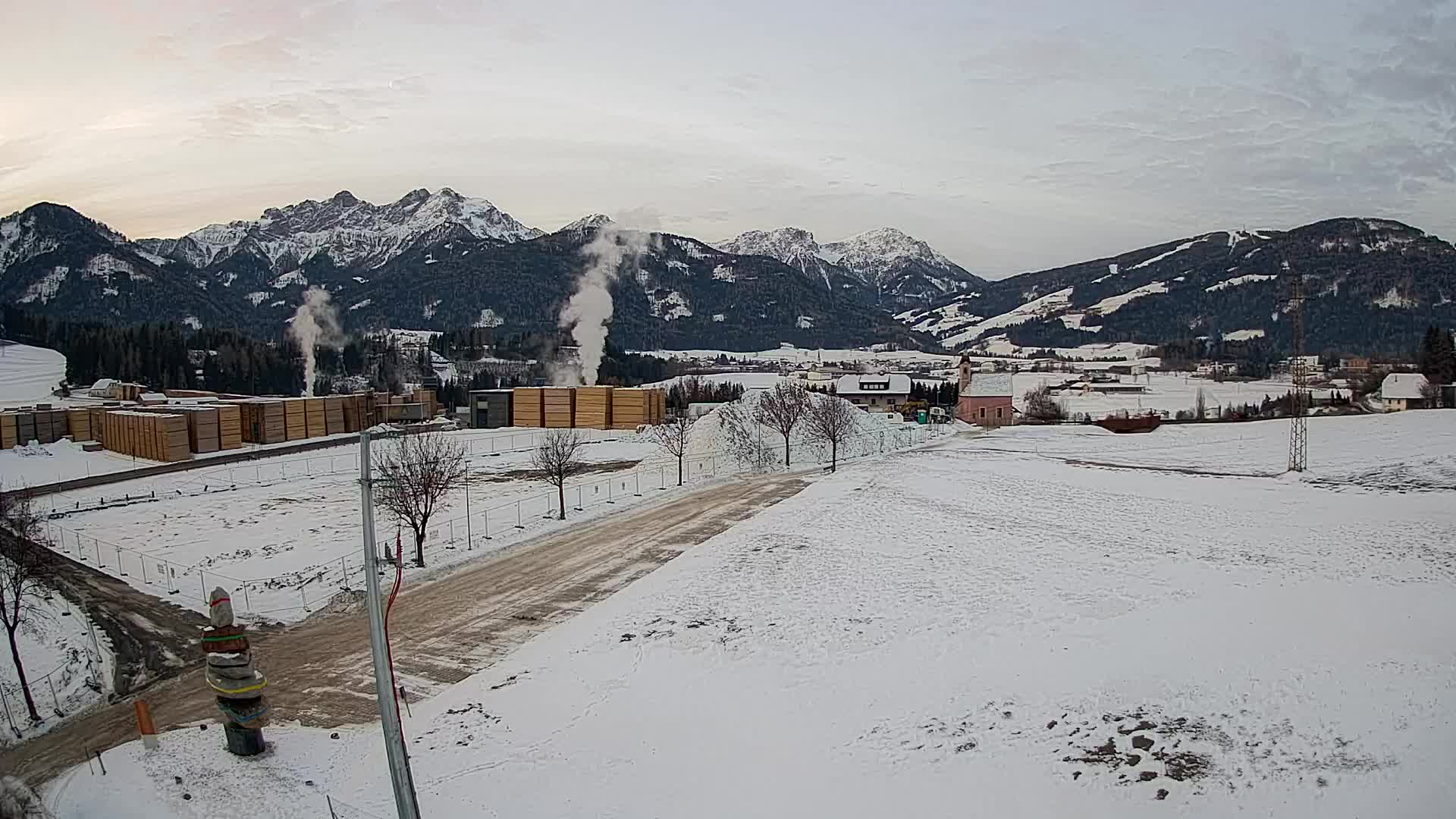 Webcam Rasun / Plan de Corones – Vista live dalla Valle di Anterselva