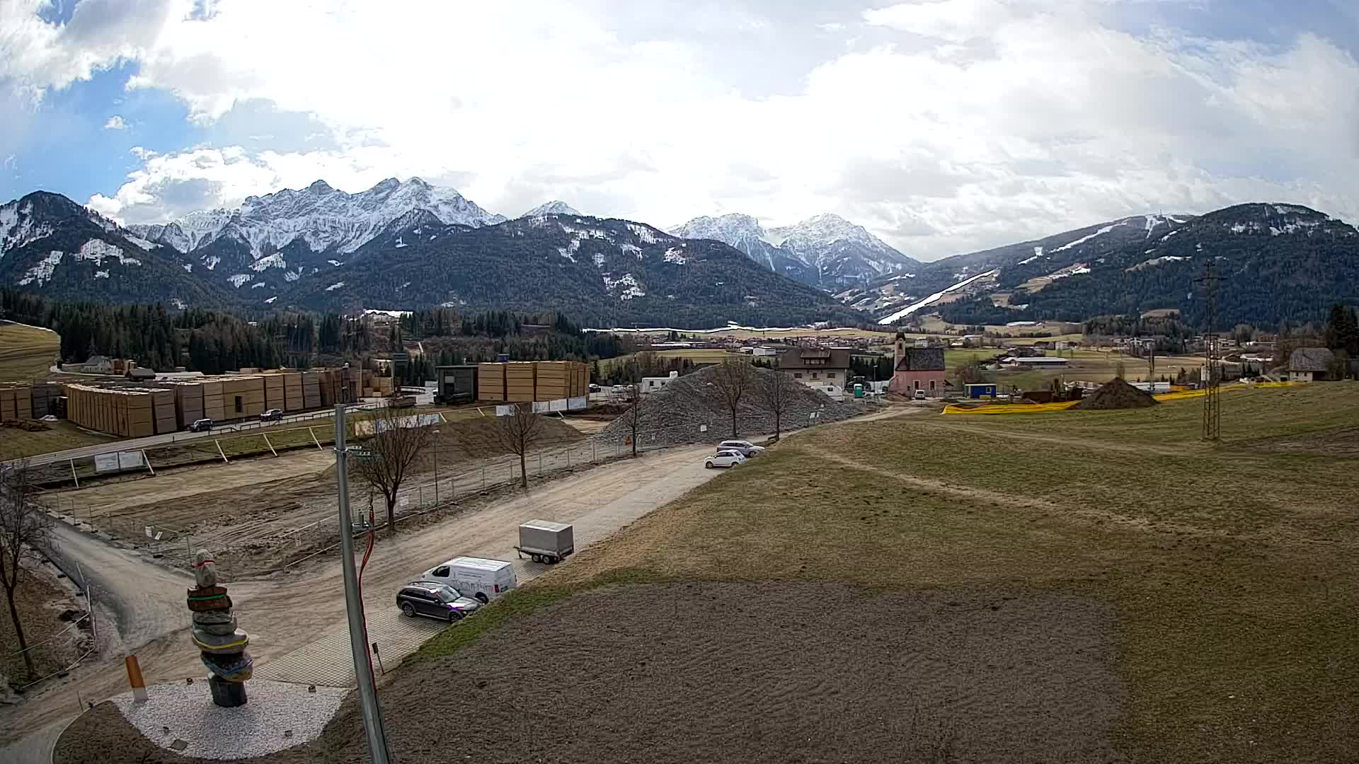 Webcam Rasun / Plan de Corones – Vista live dalla Valle di Anterselva