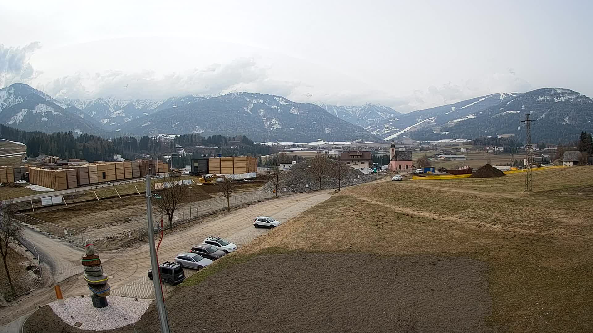 Webcam Rasun / Plan de Corones – Vista live dalla Valle di Anterselva