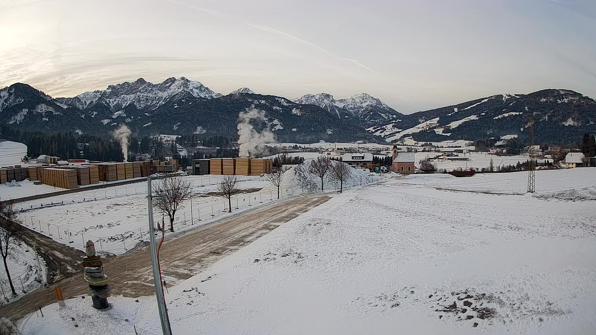 Webcam Rasun / Plan de Corones – Vista live dalla Valle di Anterselva