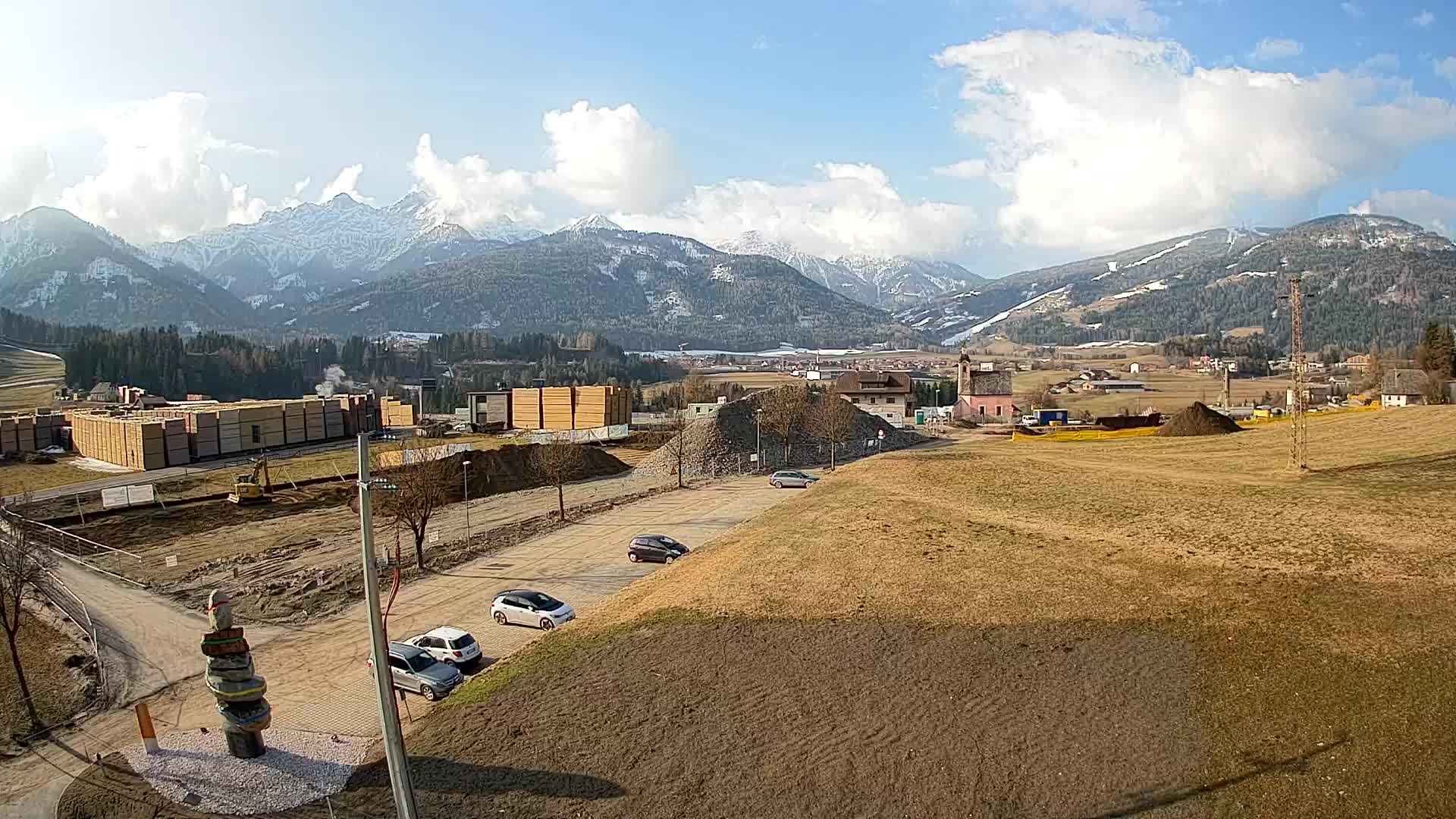 Webcam Rasun / Plan de Corones – Vista live dalla Valle di Anterselva