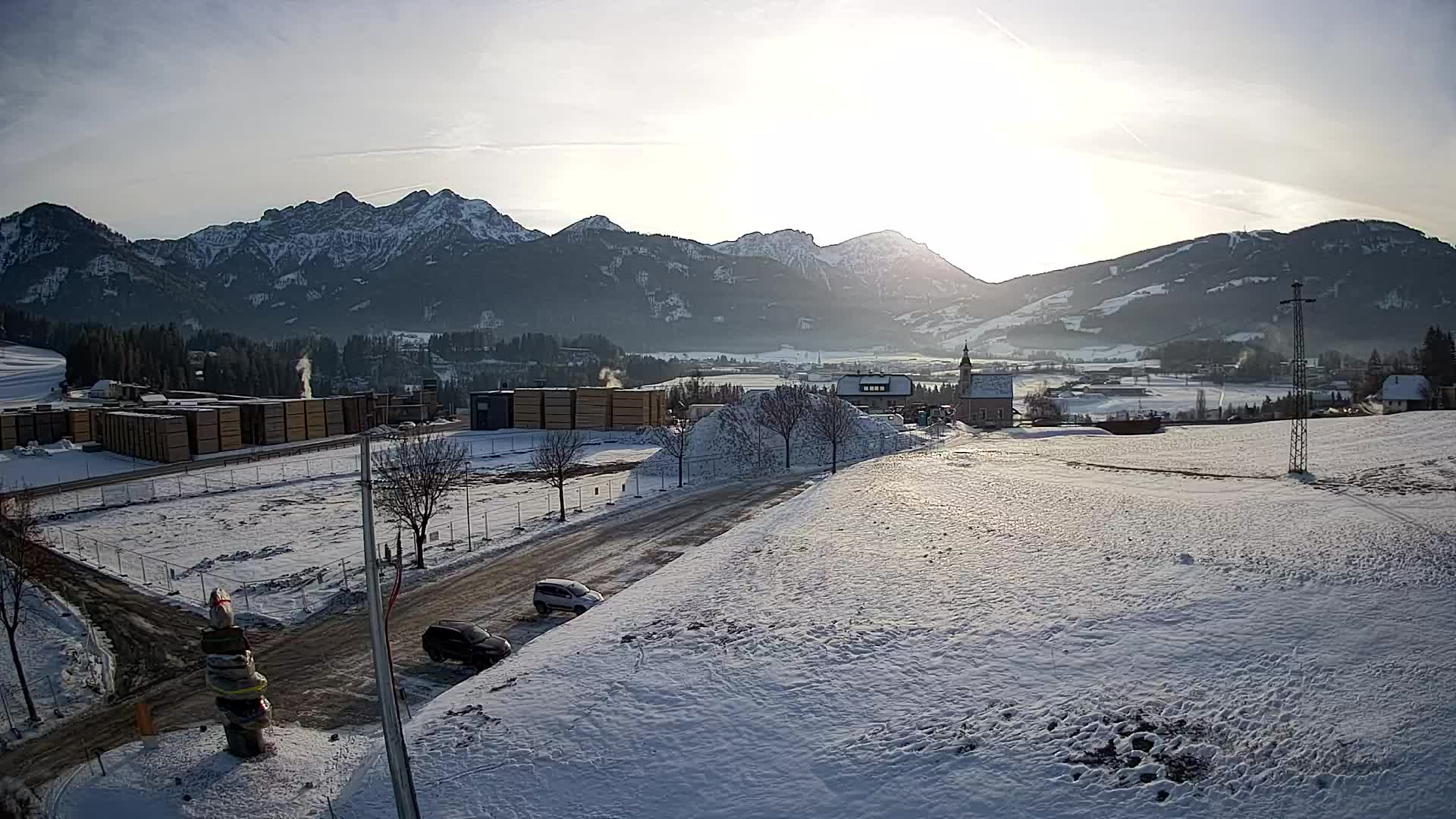 Webcam Rasun / Plan de Corones – Vista live dalla Valle di Anterselva