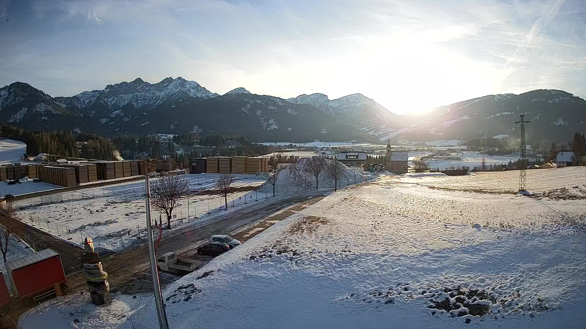 Webcam Rasun / Plan de Corones – Vista live dalla Valle di Anterselva