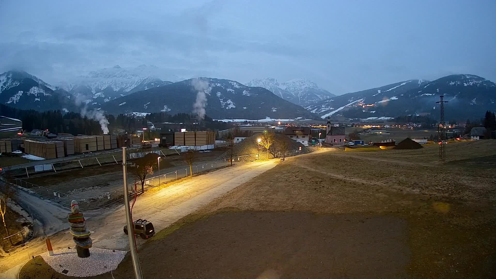 Webcam Rasun / Plan de Corones – Vista live dalla Valle di Anterselva