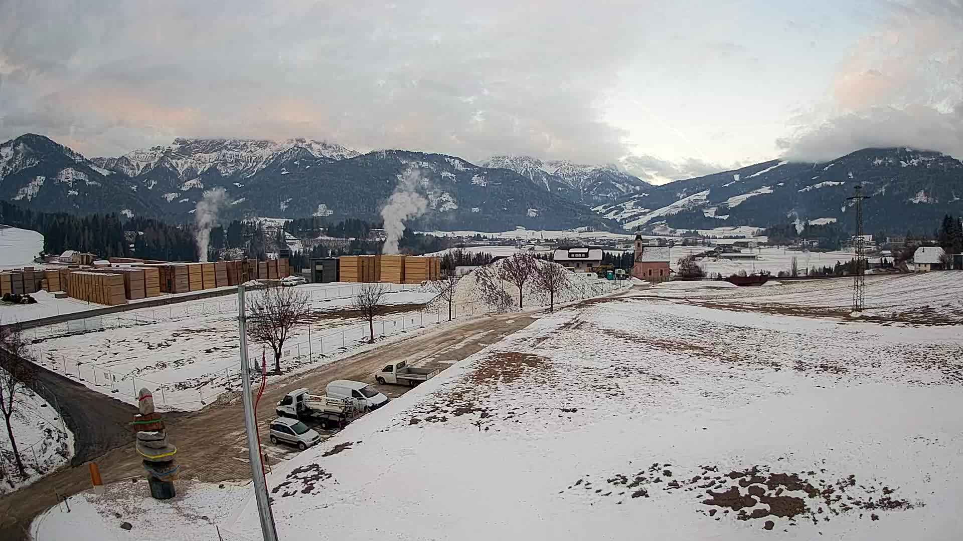 Webcam Rasun / Plan de Corones – Vista live dalla Valle di Anterselva