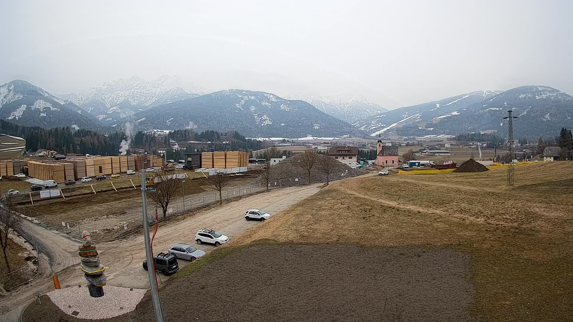 Webcam Rasun / Plan de Corones – Vista live dalla Valle di Anterselva