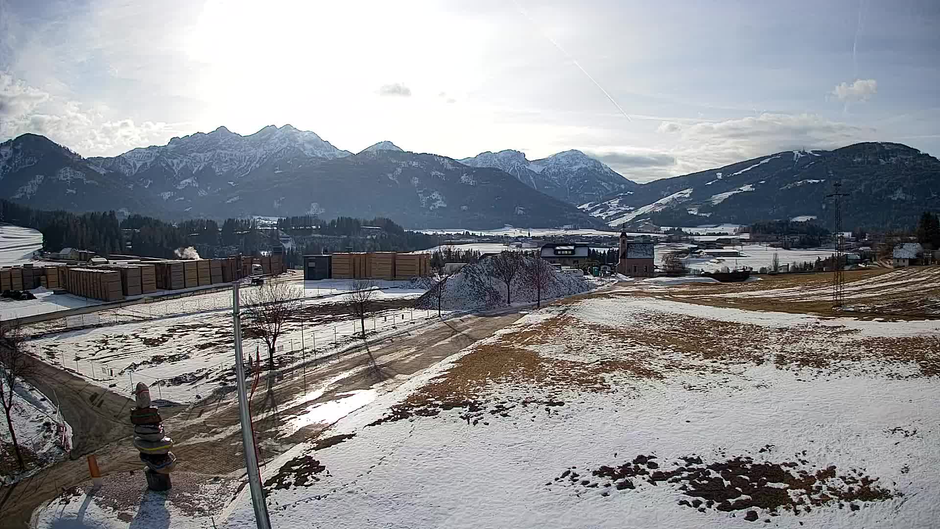 Webcam Rasun / Plan de Corones – Vista live dalla Valle di Anterselva