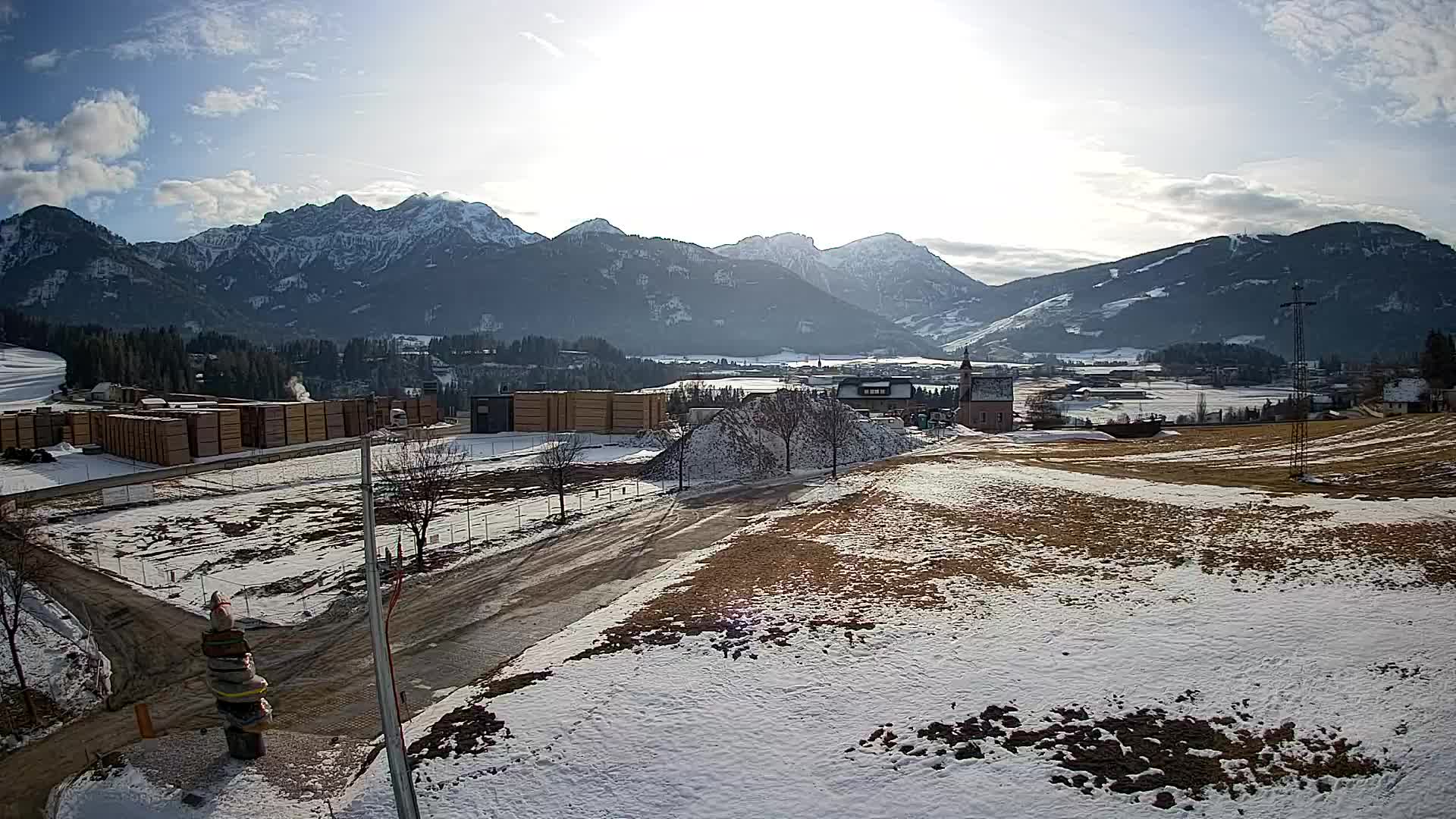 Webcam Rasun / Plan de Corones – Vista live dalla Valle di Anterselva