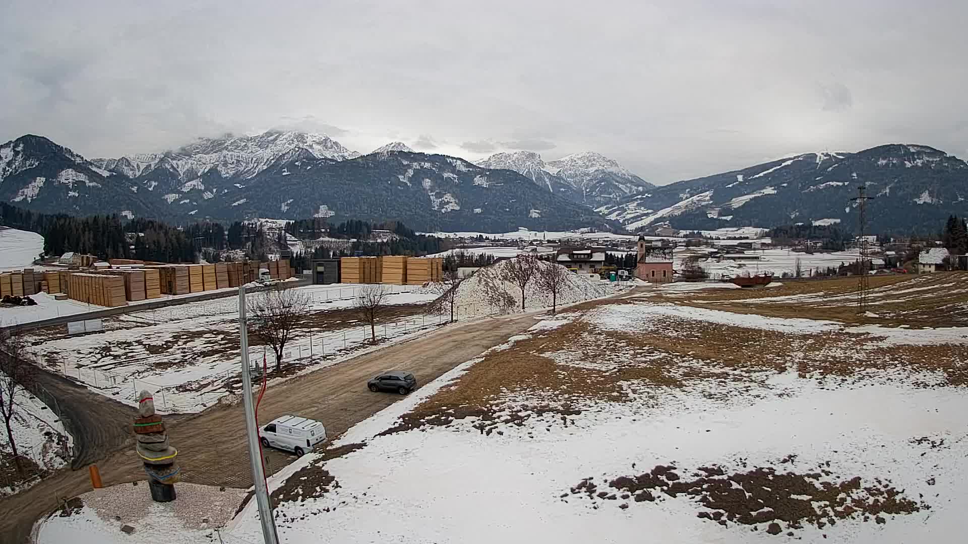 Webcam Rasun / Plan de Corones – Vista live dalla Valle di Anterselva