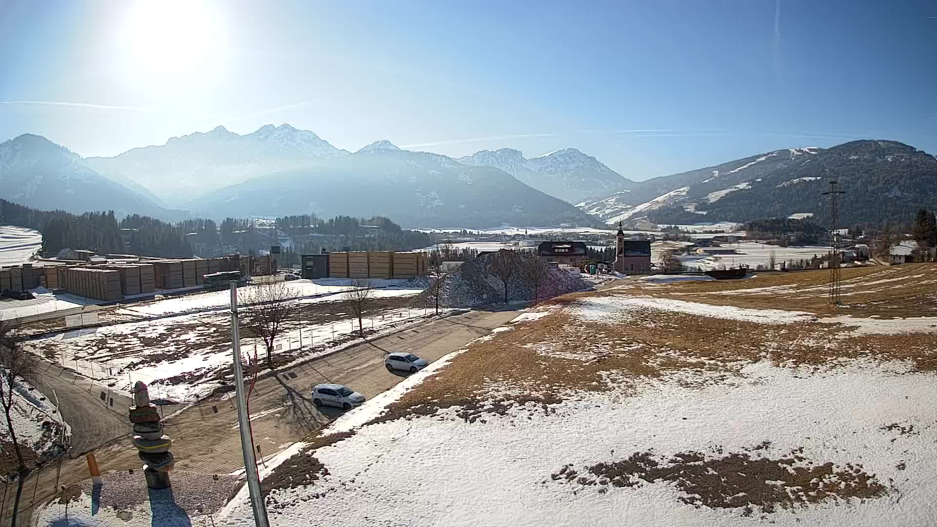 Webcam Rasun / Plan de Corones – Vista live dalla Valle di Anterselva
