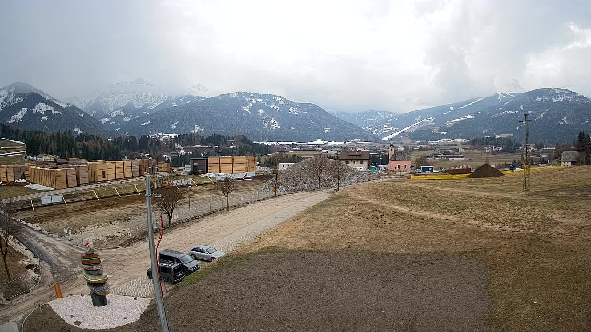 Webcam Rasun / Plan de Corones – Vista live dalla Valle di Anterselva