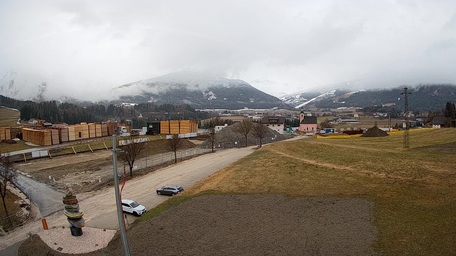 Webcam Rasun / Plan de Corones – Vista live dalla Valle di Anterselva