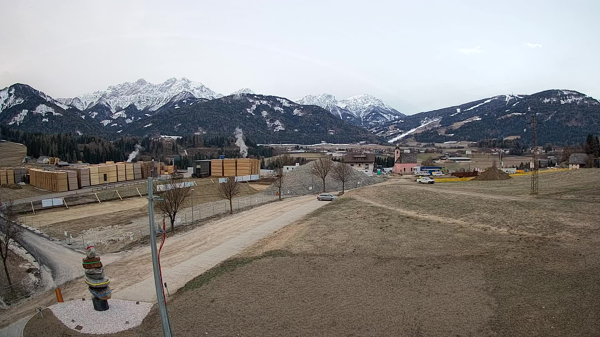 Webcam Rasun / Plan de Corones – Vista live dalla Valle di Anterselva