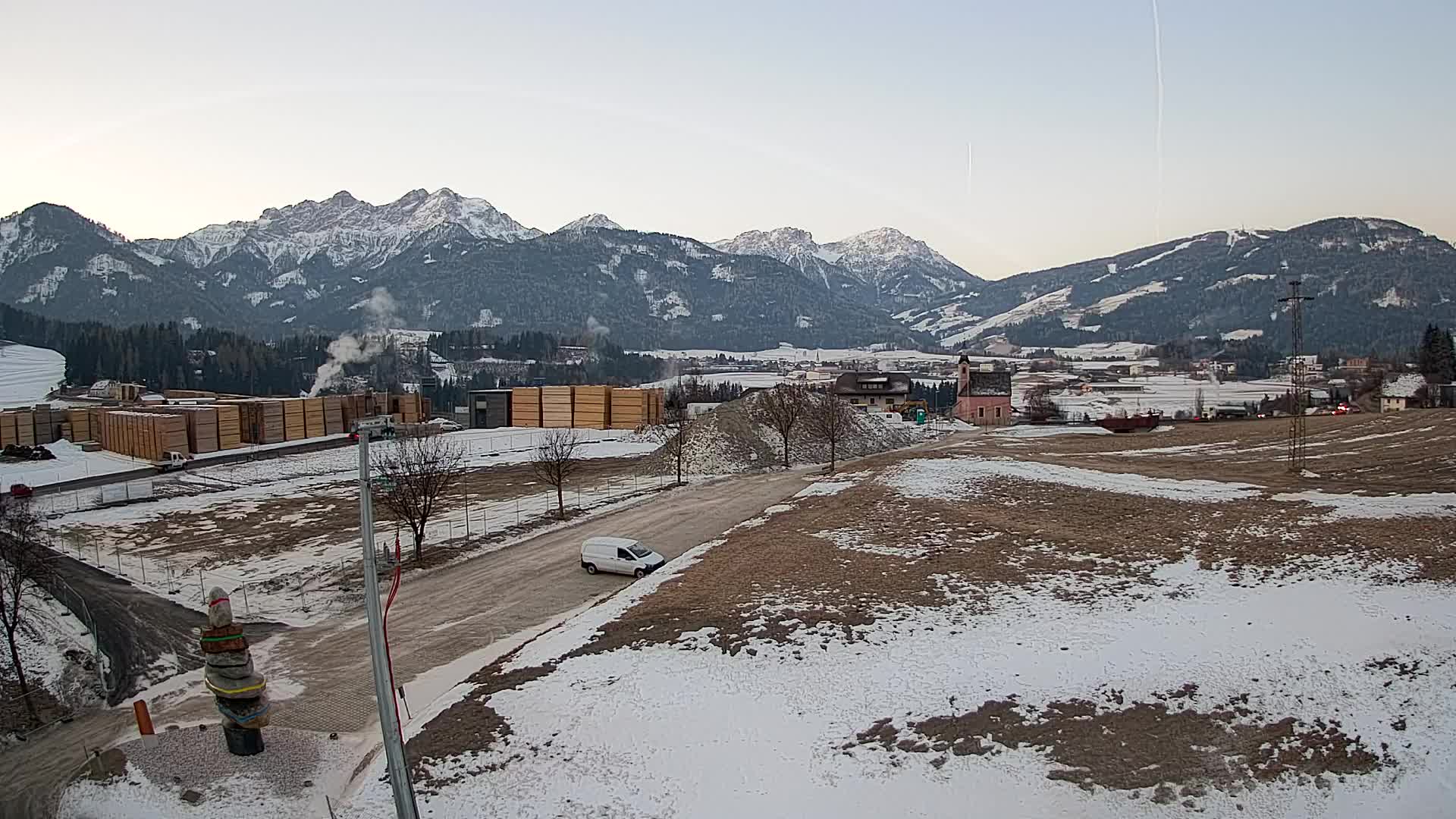 Webcam Rasun / Plan de Corones – Vista live dalla Valle di Anterselva