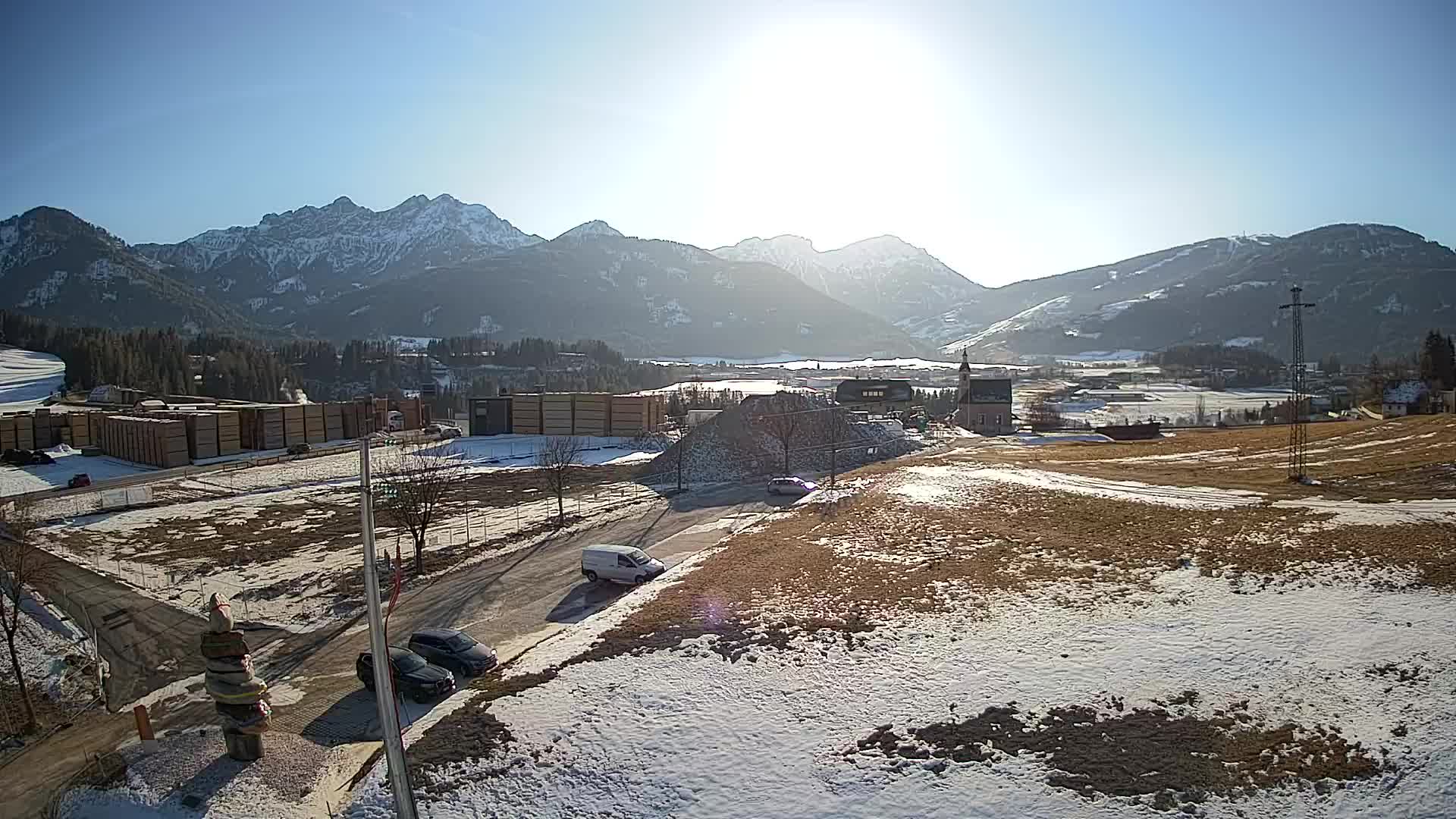 Webcam Rasun / Plan de Corones – Vista live dalla Valle di Anterselva