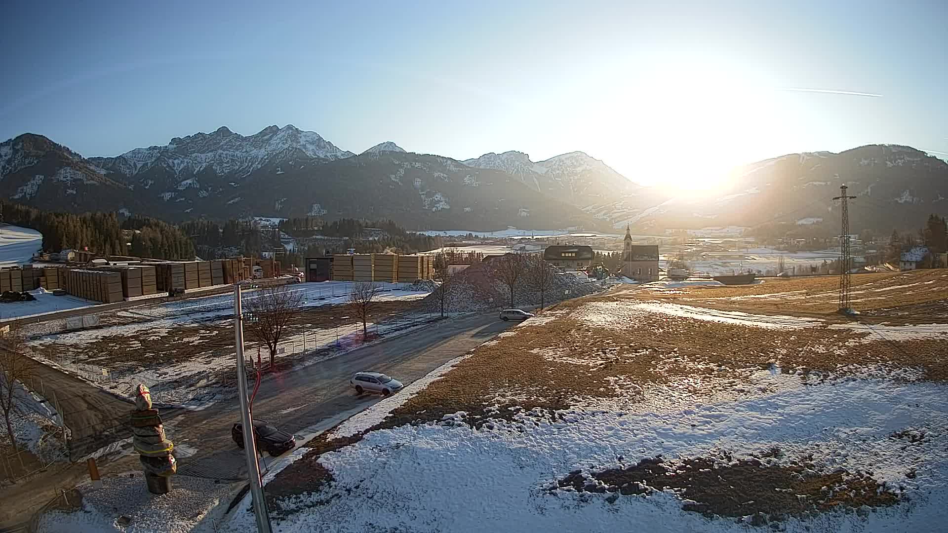 Webcam Rasun / Plan de Corones – Vista live dalla Valle di Anterselva