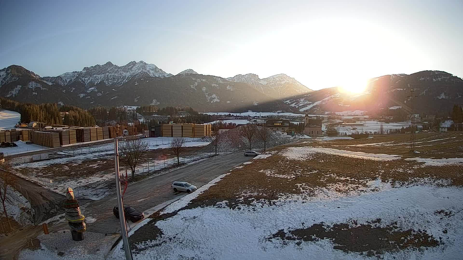 Webcam Rasun / Plan de Corones – Vista live dalla Valle di Anterselva