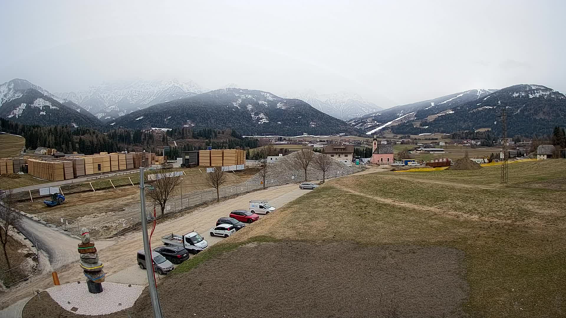 Webcam Rasun / Plan de Corones – Vista live dalla Valle di Anterselva