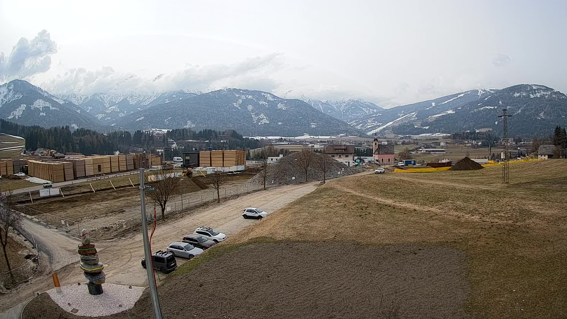 Webcam Rasun / Plan de Corones – Vista live dalla Valle di Anterselva