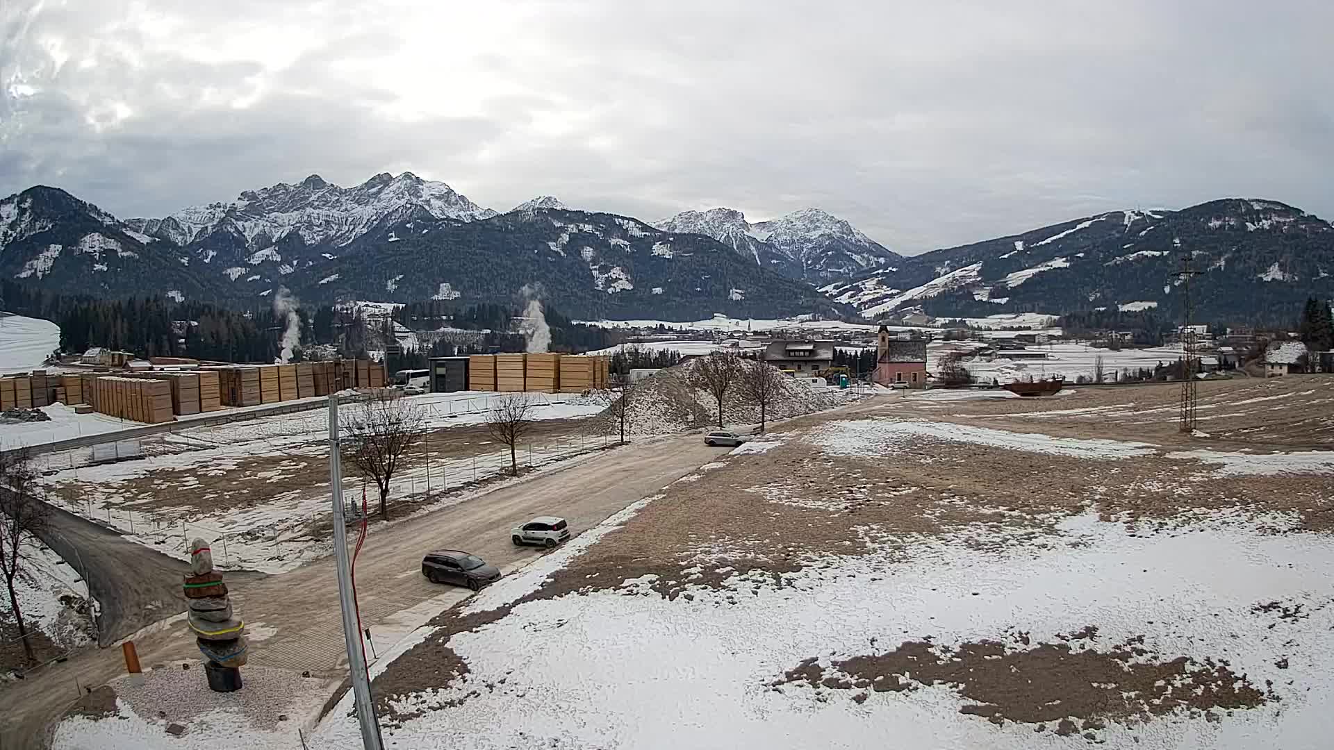 Webcam Rasun / Plan de Corones – Vista live dalla Valle di Anterselva