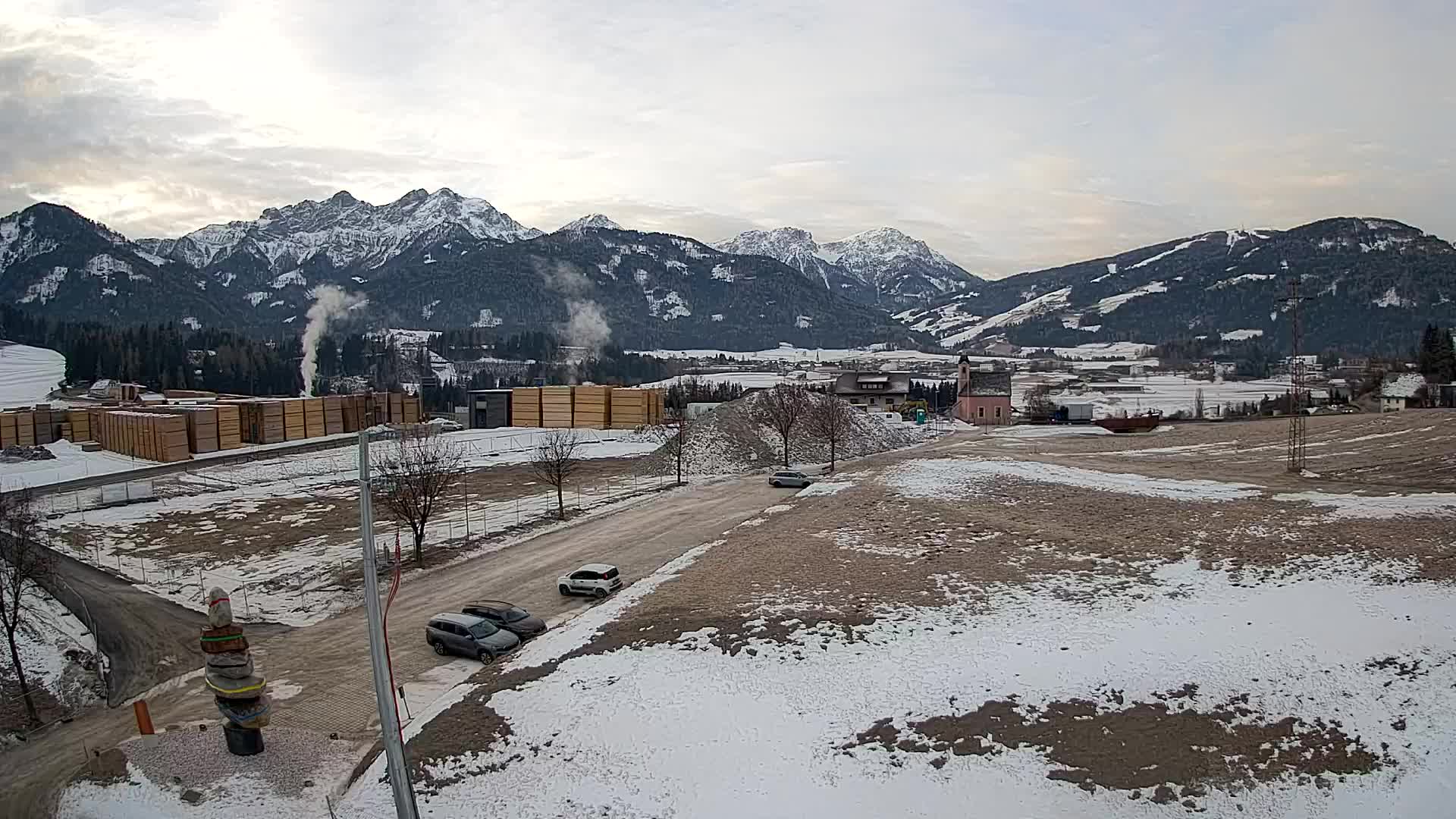 Webcam Rasun / Plan de Corones – Vista live dalla Valle di Anterselva
