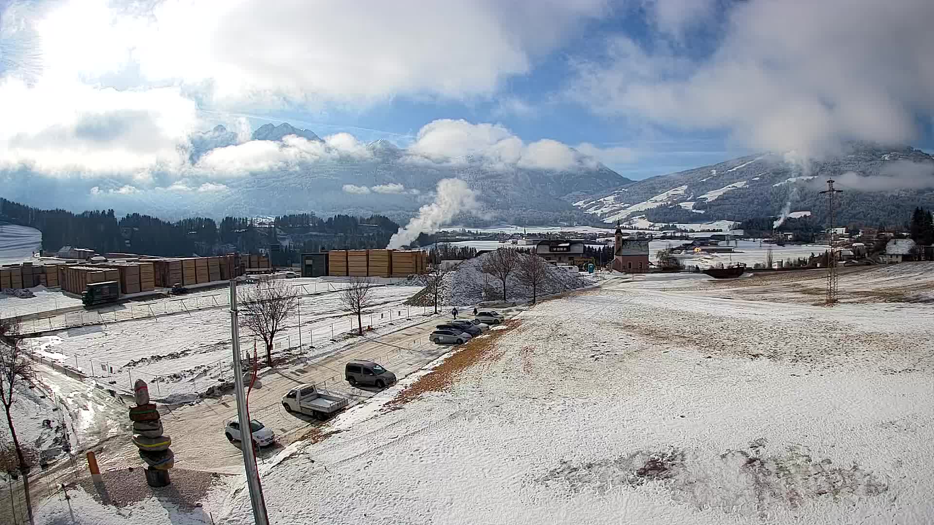 Webcam Rasun / Plan de Corones – Vista live dalla Valle di Anterselva