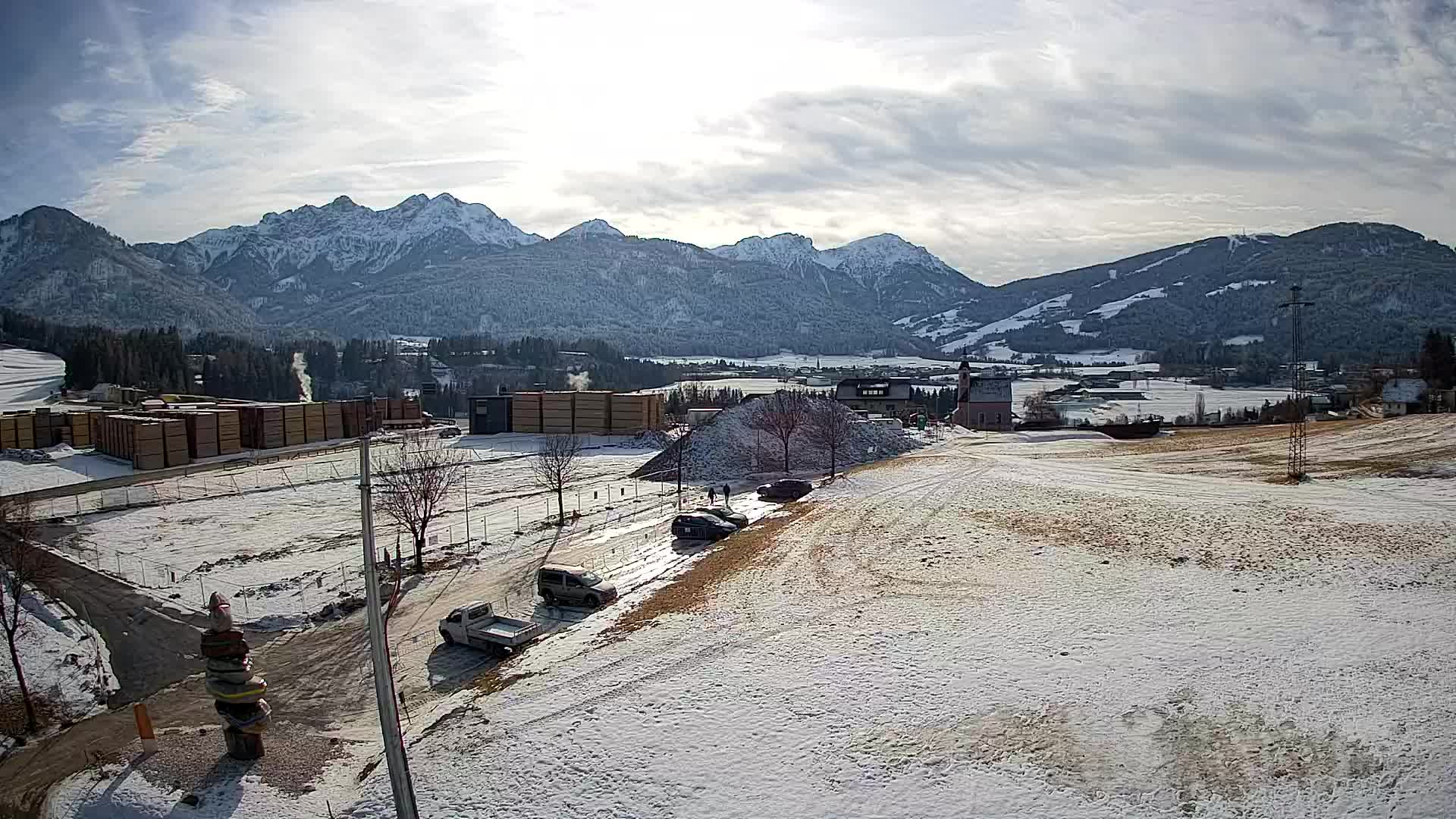 Webcam Rasun / Plan de Corones – Vista live dalla Valle di Anterselva