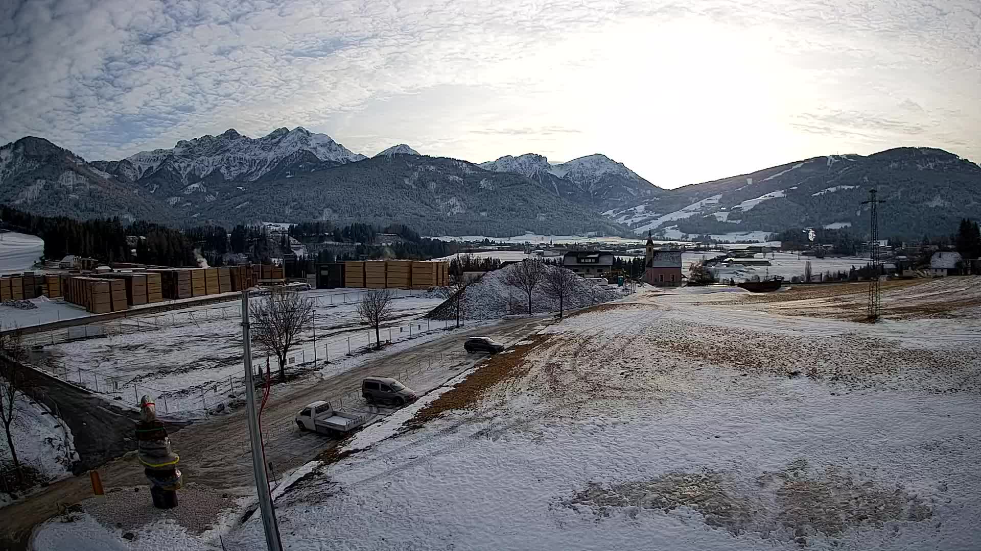 Webcam Rasun / Plan de Corones – Vista live dalla Valle di Anterselva