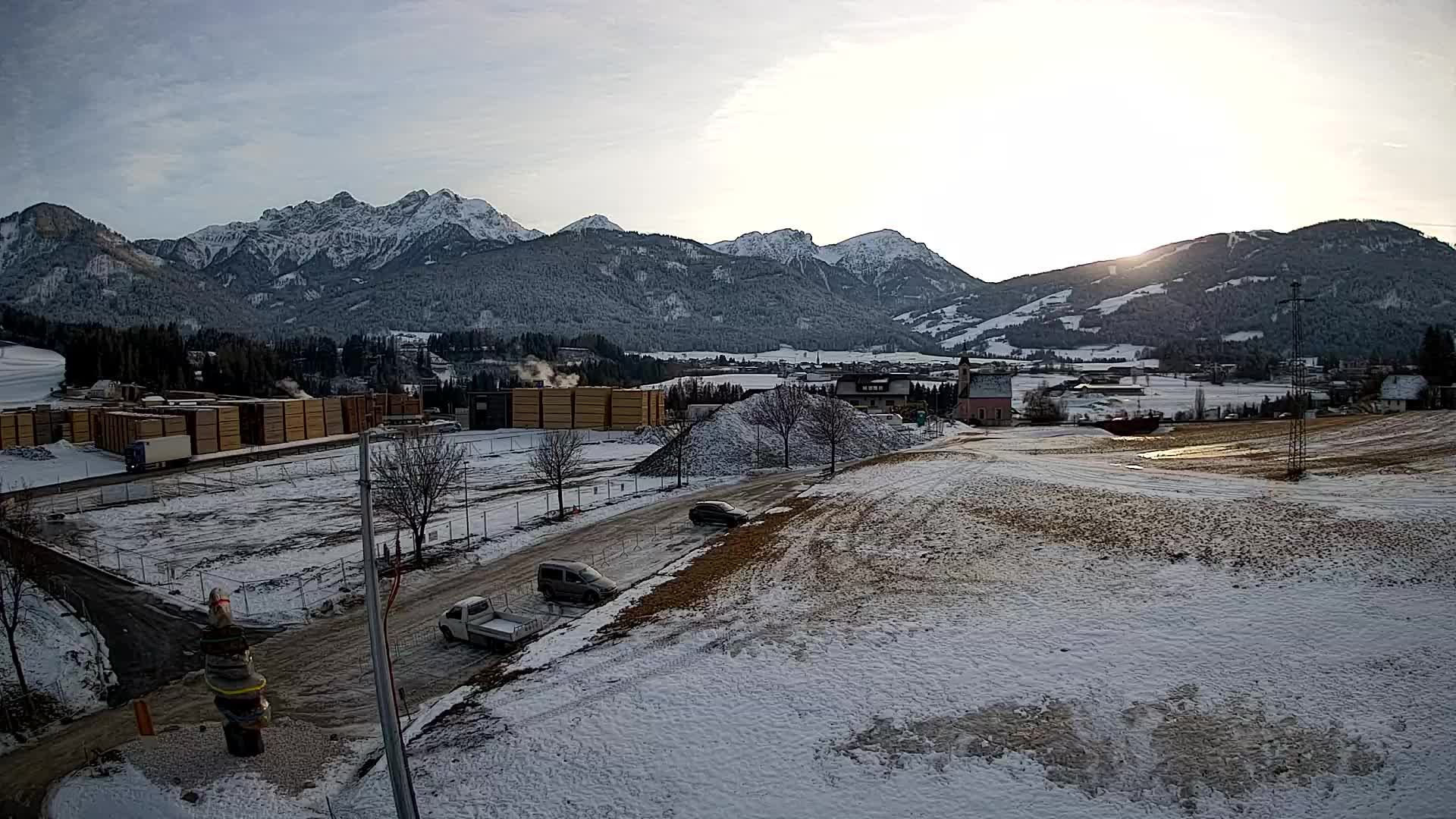 Webcam Rasun / Plan de Corones – Vista live dalla Valle di Anterselva