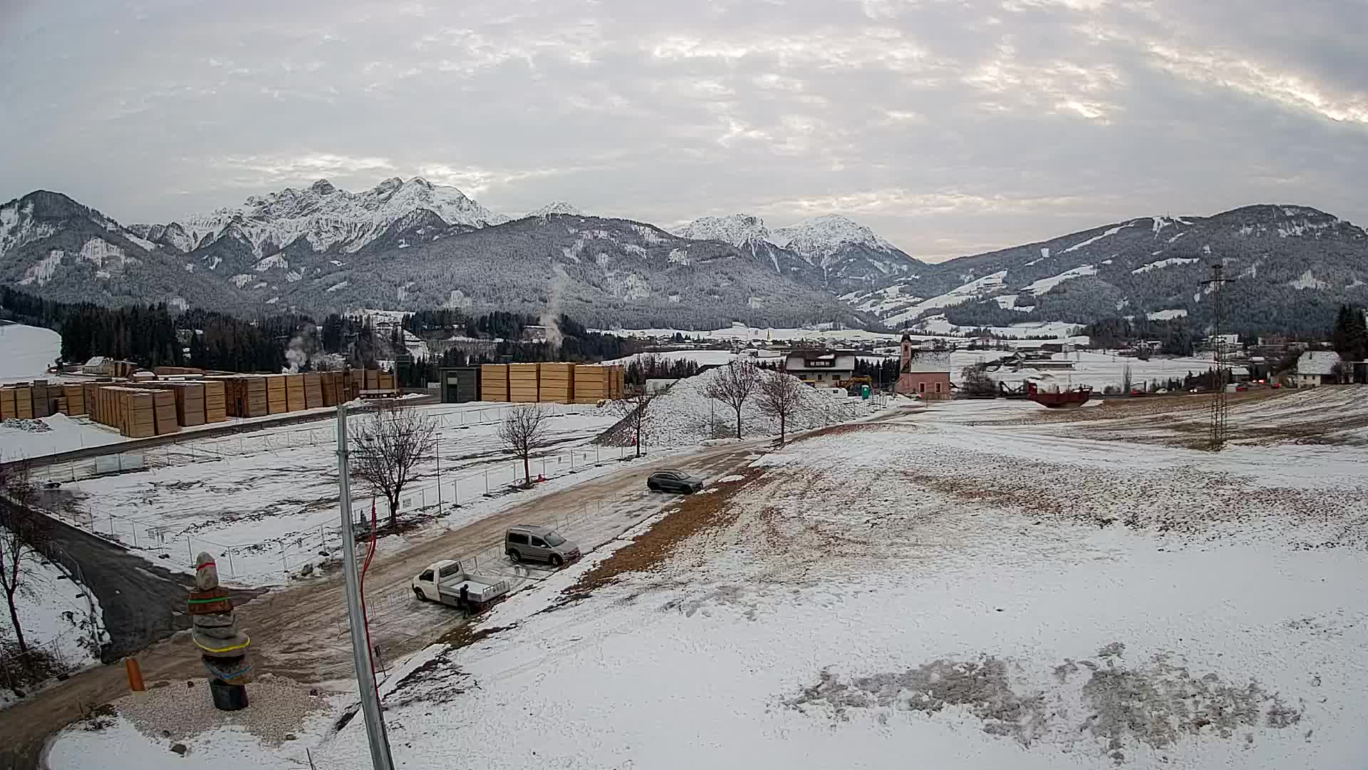 Webcam Rasun / Plan de Corones – Vista live dalla Valle di Anterselva