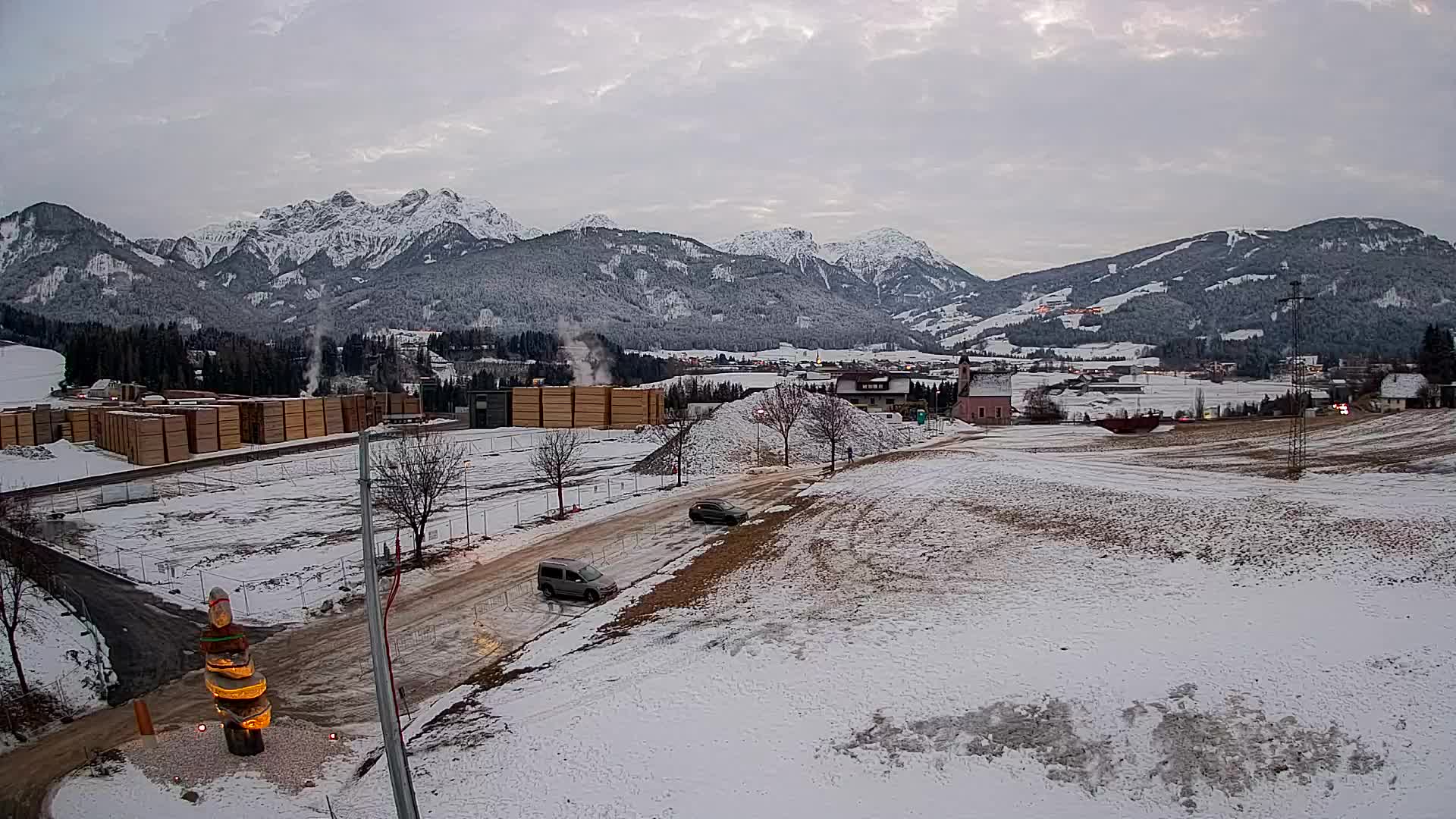 Webcam Rasun / Plan de Corones – Vista live dalla Valle di Anterselva