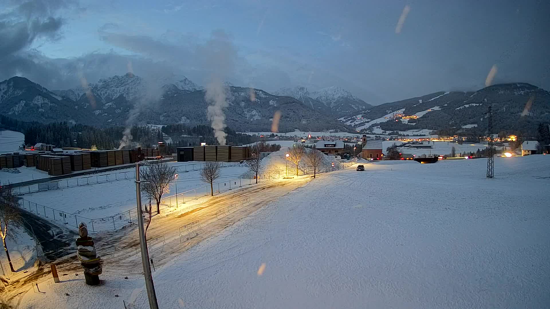 Webcam Rasun / Plan de Corones – Vista live dalla Valle di Anterselva