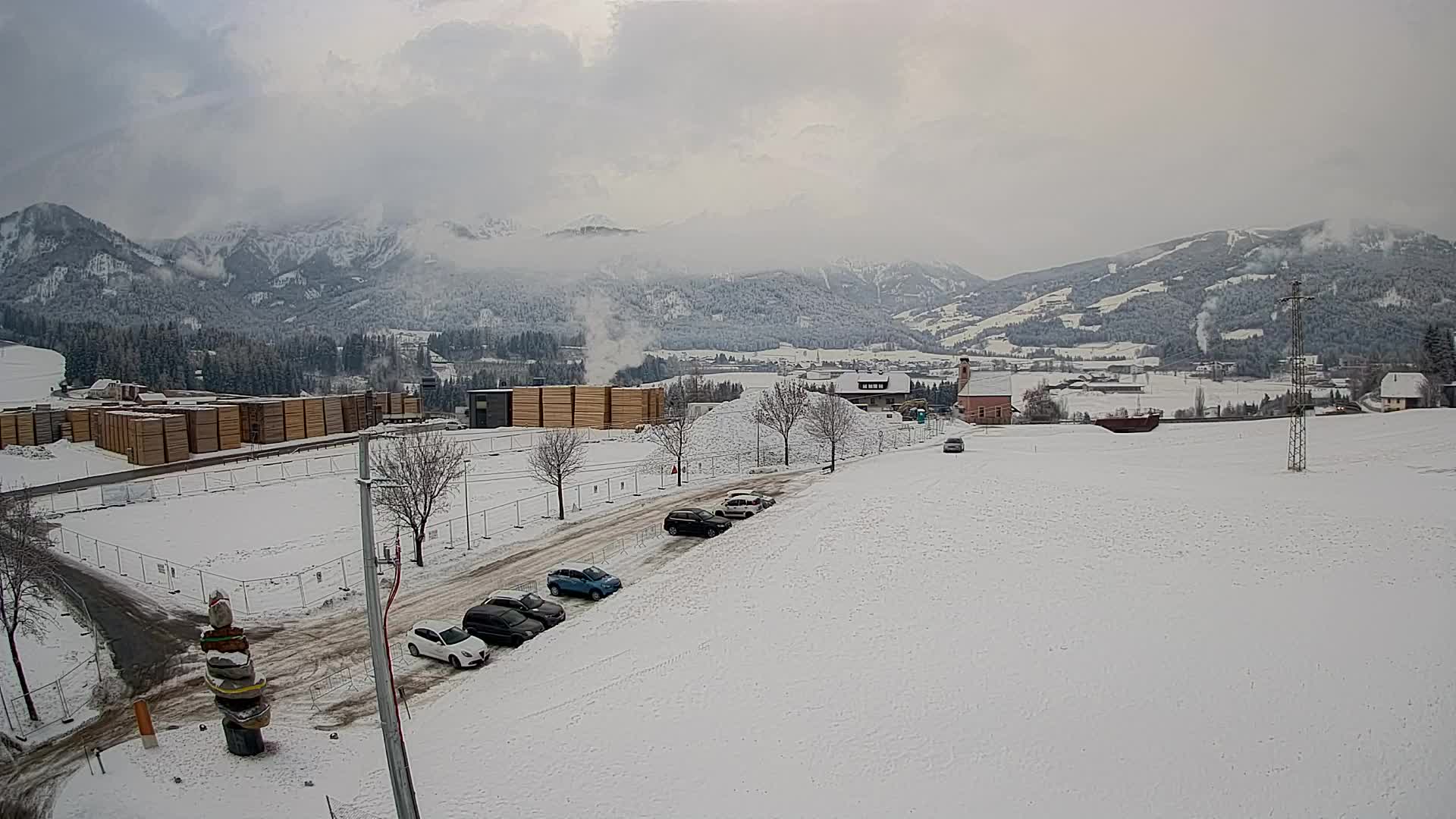 Webcam Rasun / Plan de Corones – Vista live dalla Valle di Anterselva