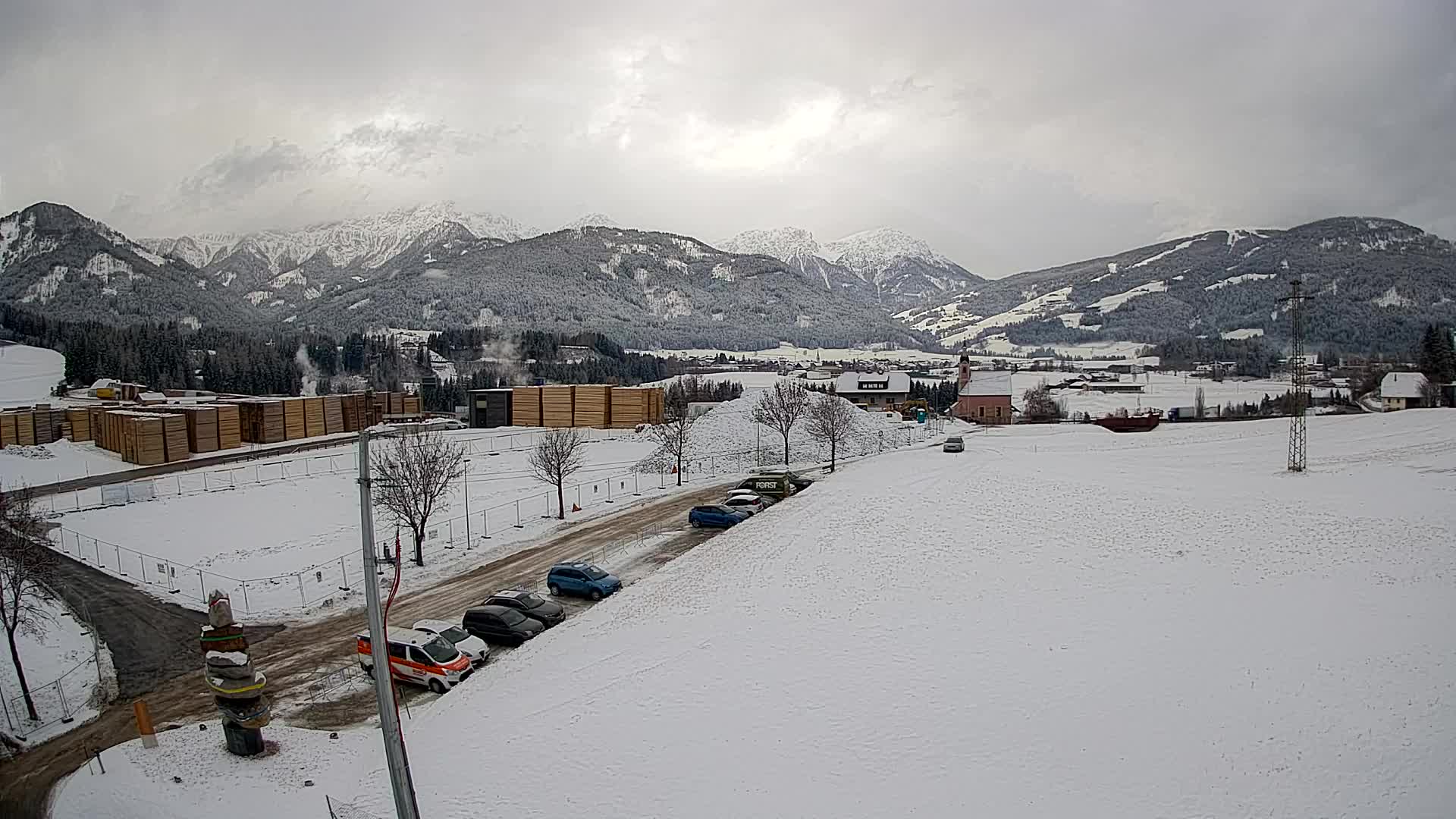 Webcam Rasun / Plan de Corones – Vista live dalla Valle di Anterselva