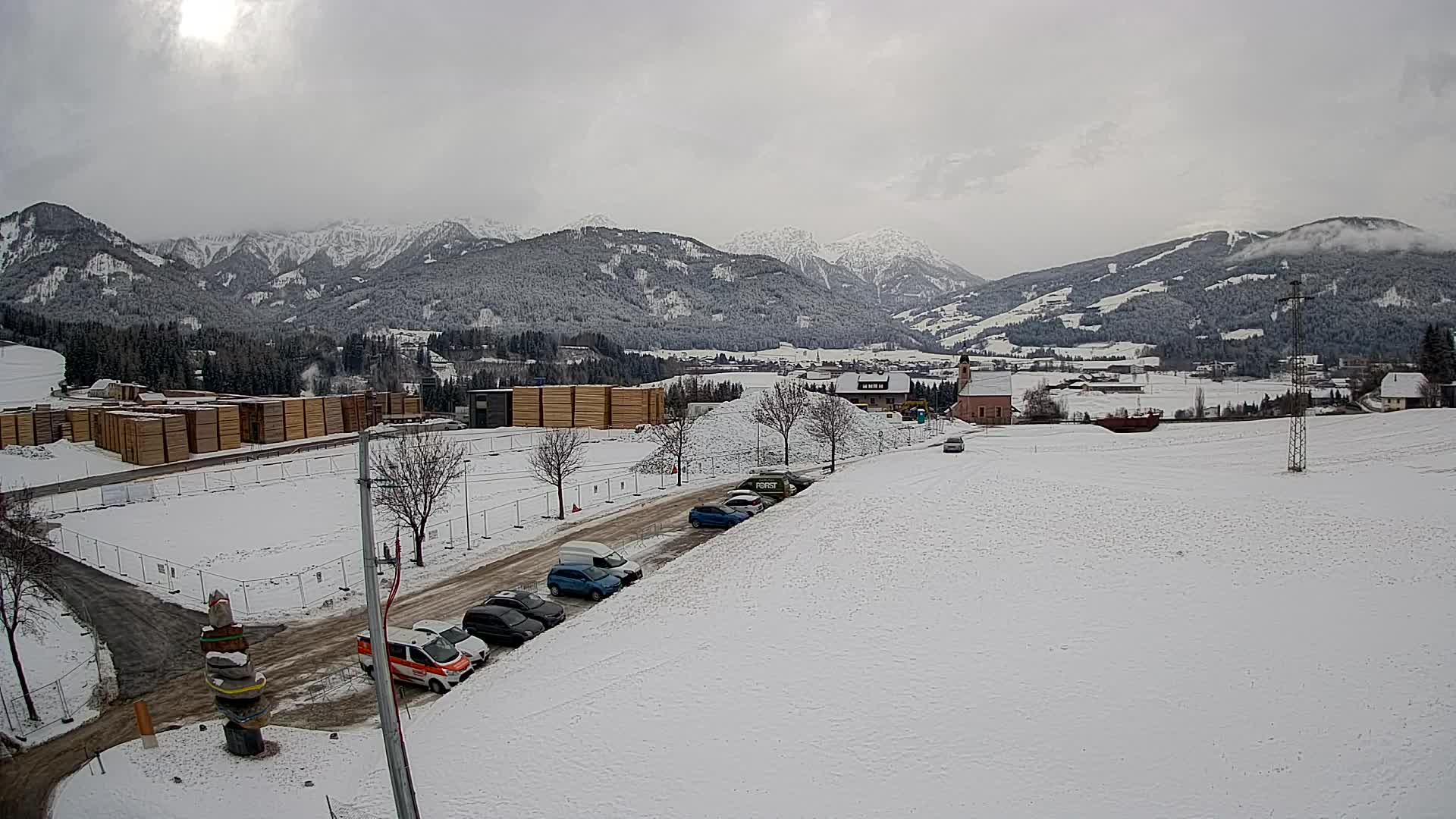 Webcam Rasun / Plan de Corones – Vista live dalla Valle di Anterselva