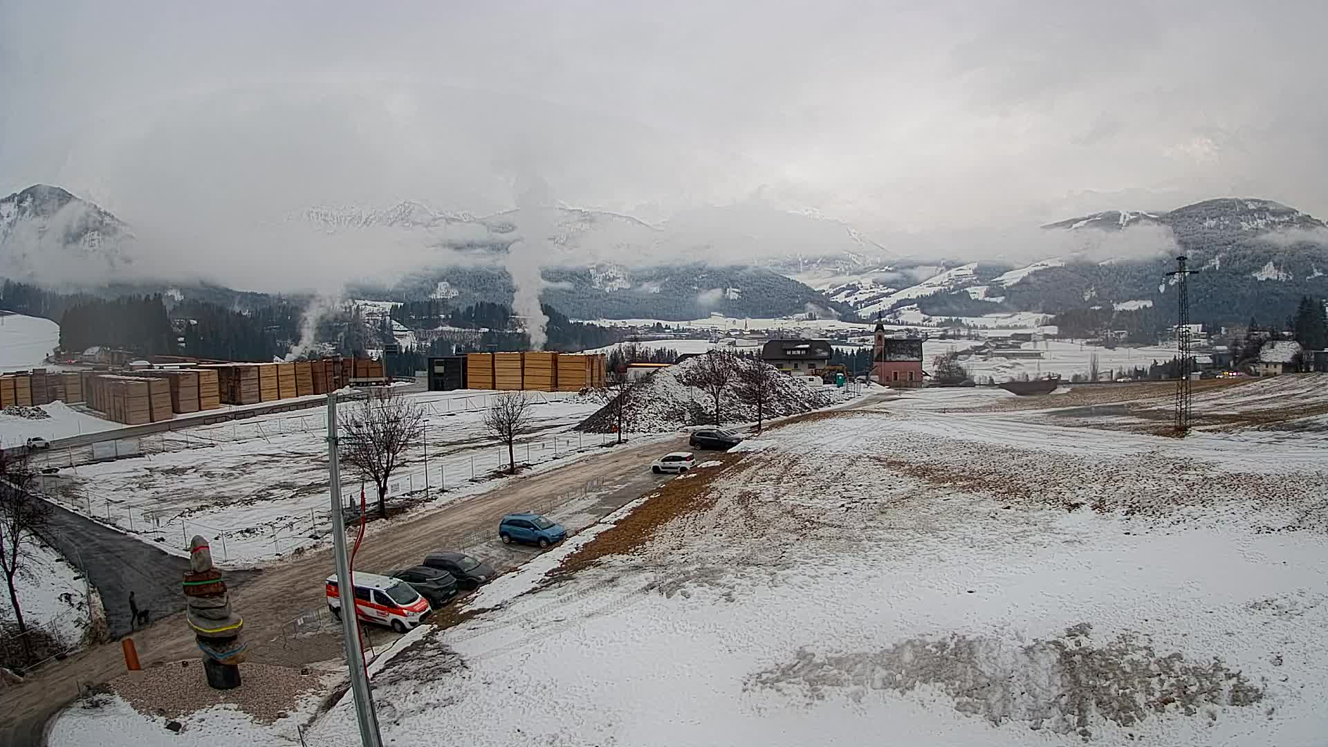 Webcam Rasun / Plan de Corones – Vista live dalla Valle di Anterselva