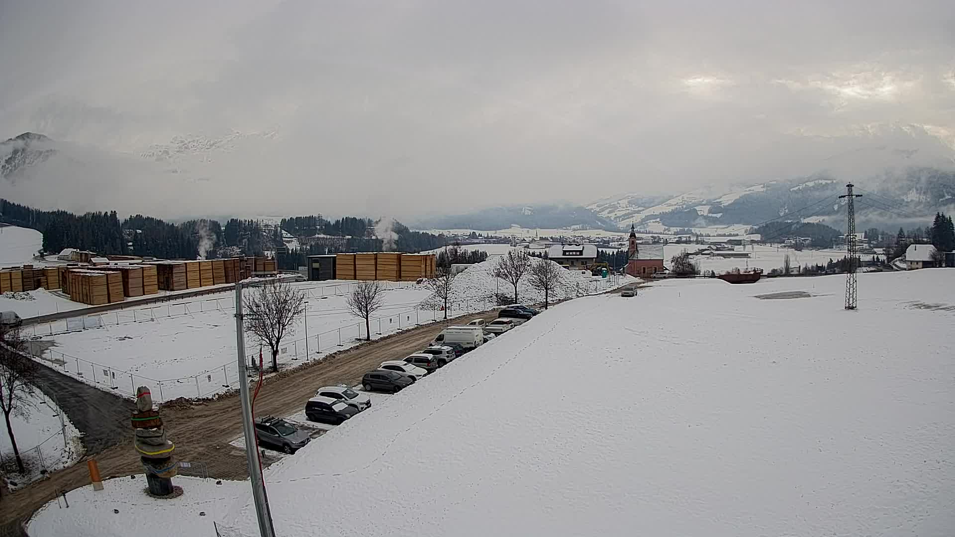 Webcam Rasun / Plan de Corones – Vista live dalla Valle di Anterselva